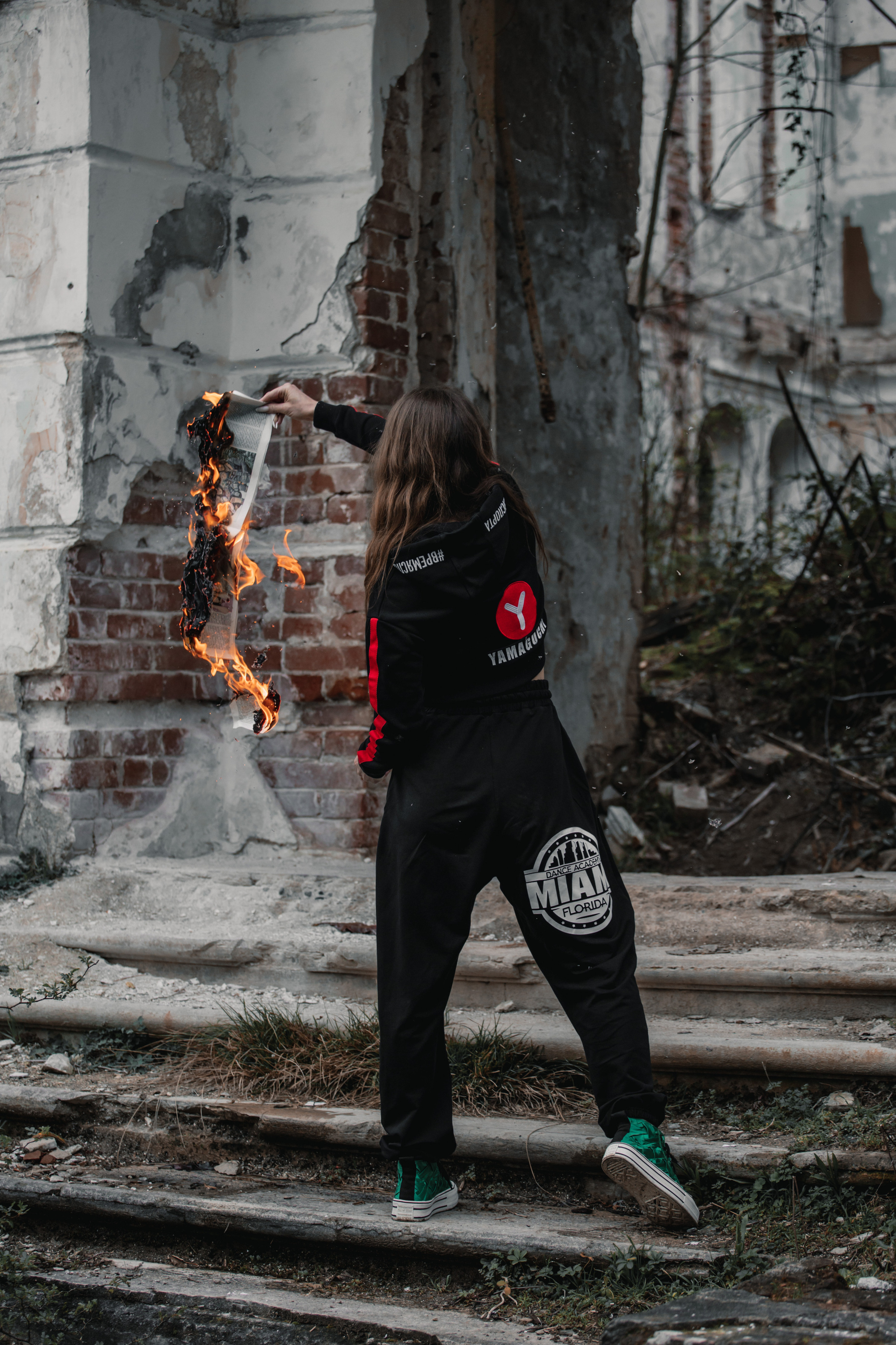 With fire. Photographer in Saint-Petersburg and Moscow Max Spector