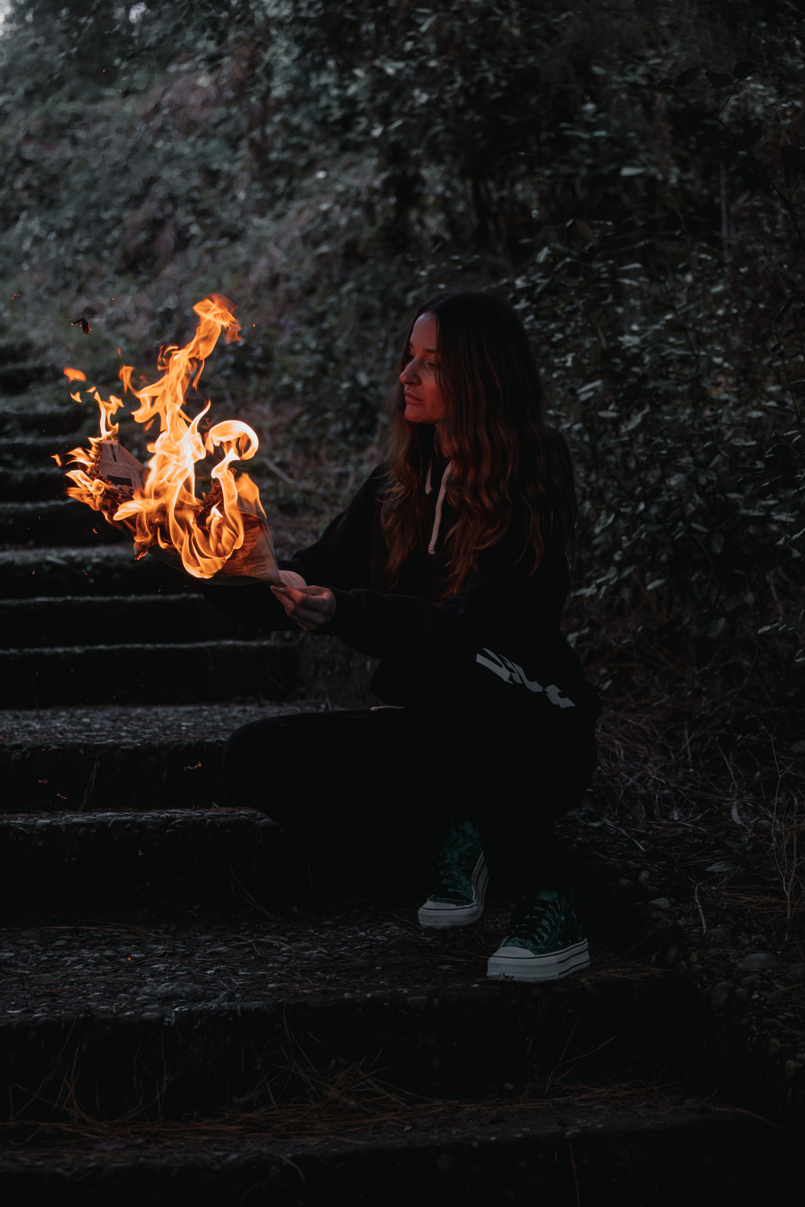 With fire. Photographer in Saint-Petersburg and Moscow Max Spector