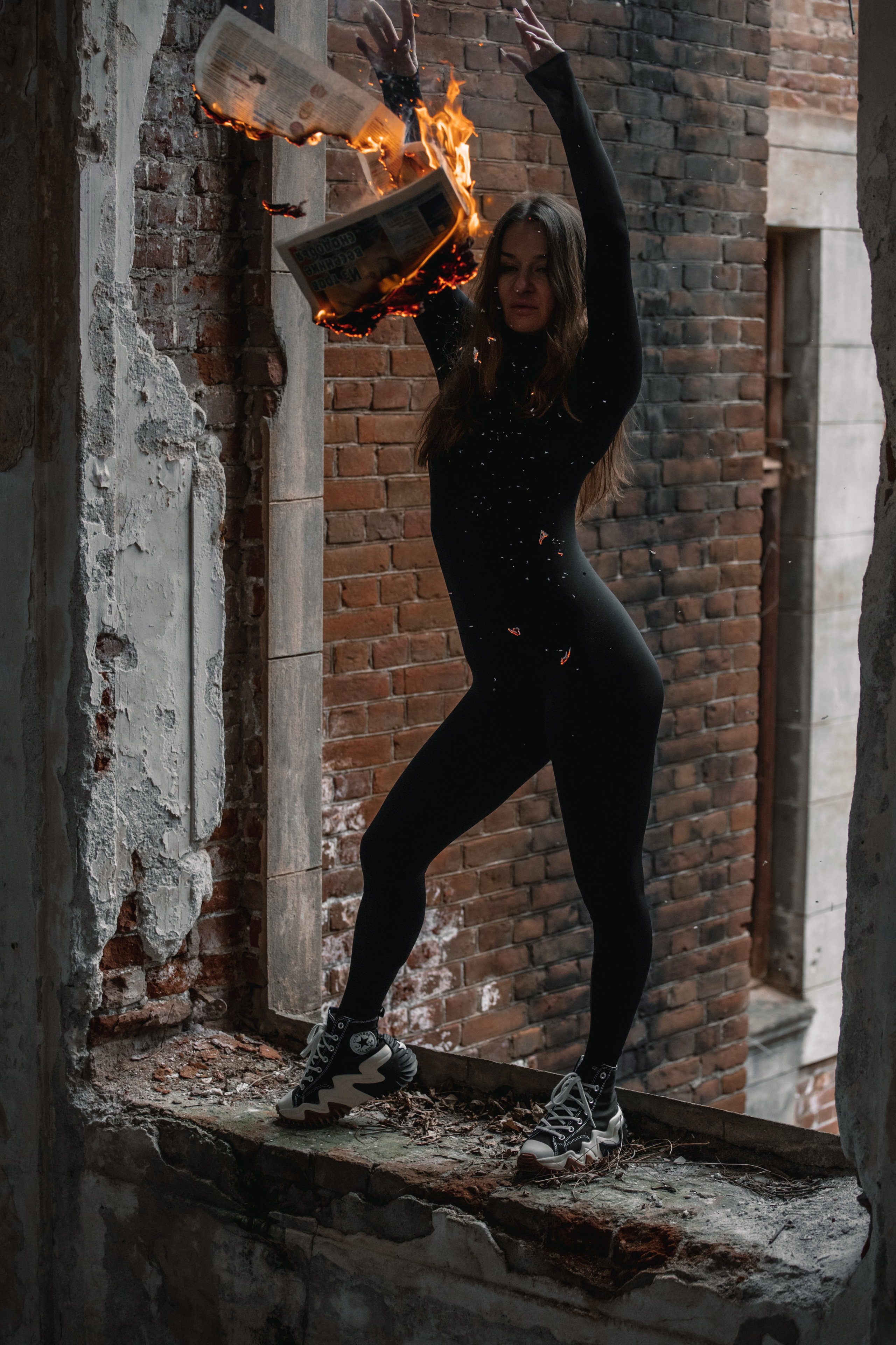 With fire. Photographer in Saint-Petersburg and Moscow Max Spector