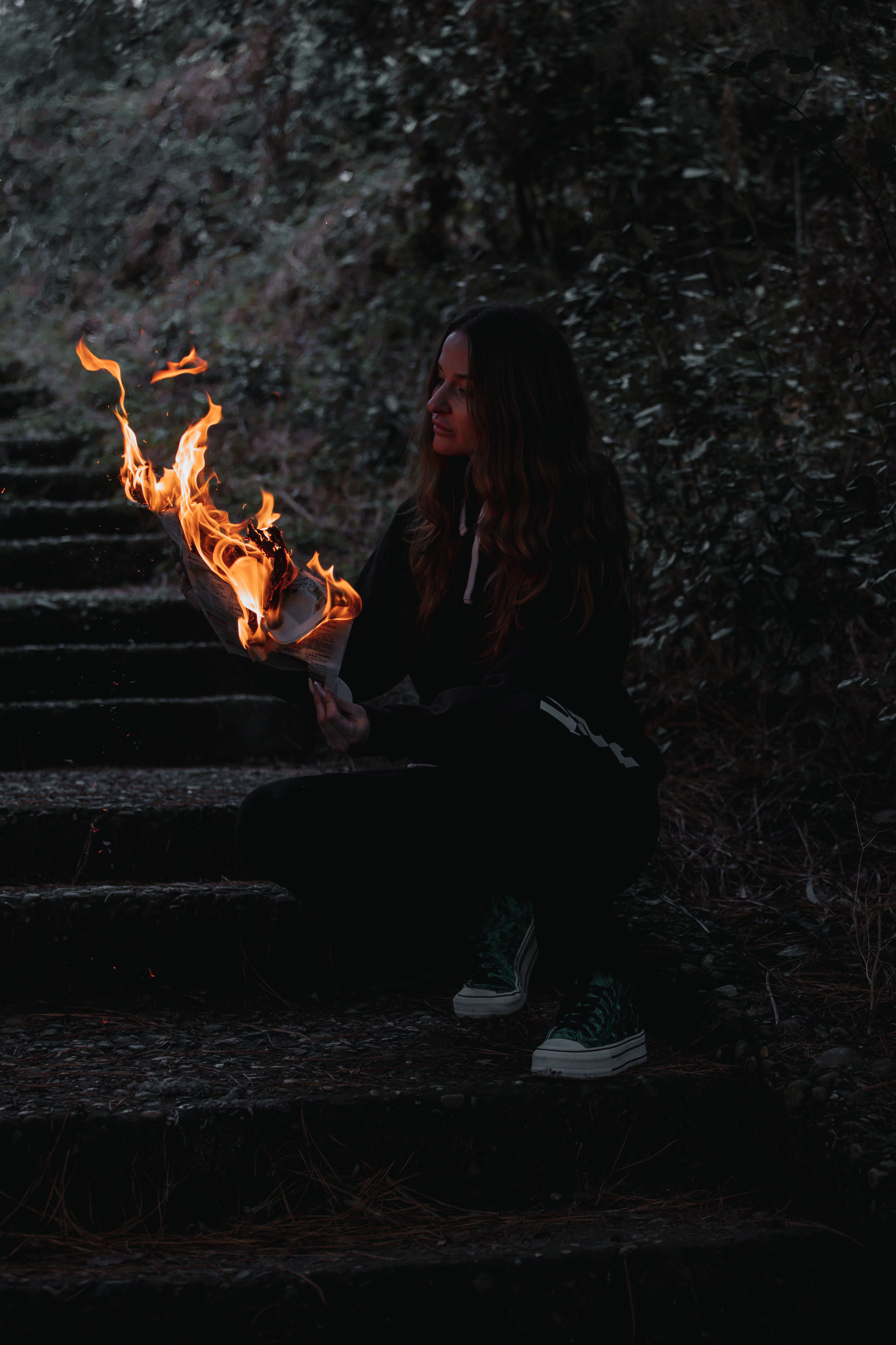 With fire. Photographer in Saint-Petersburg and Moscow Max Spector