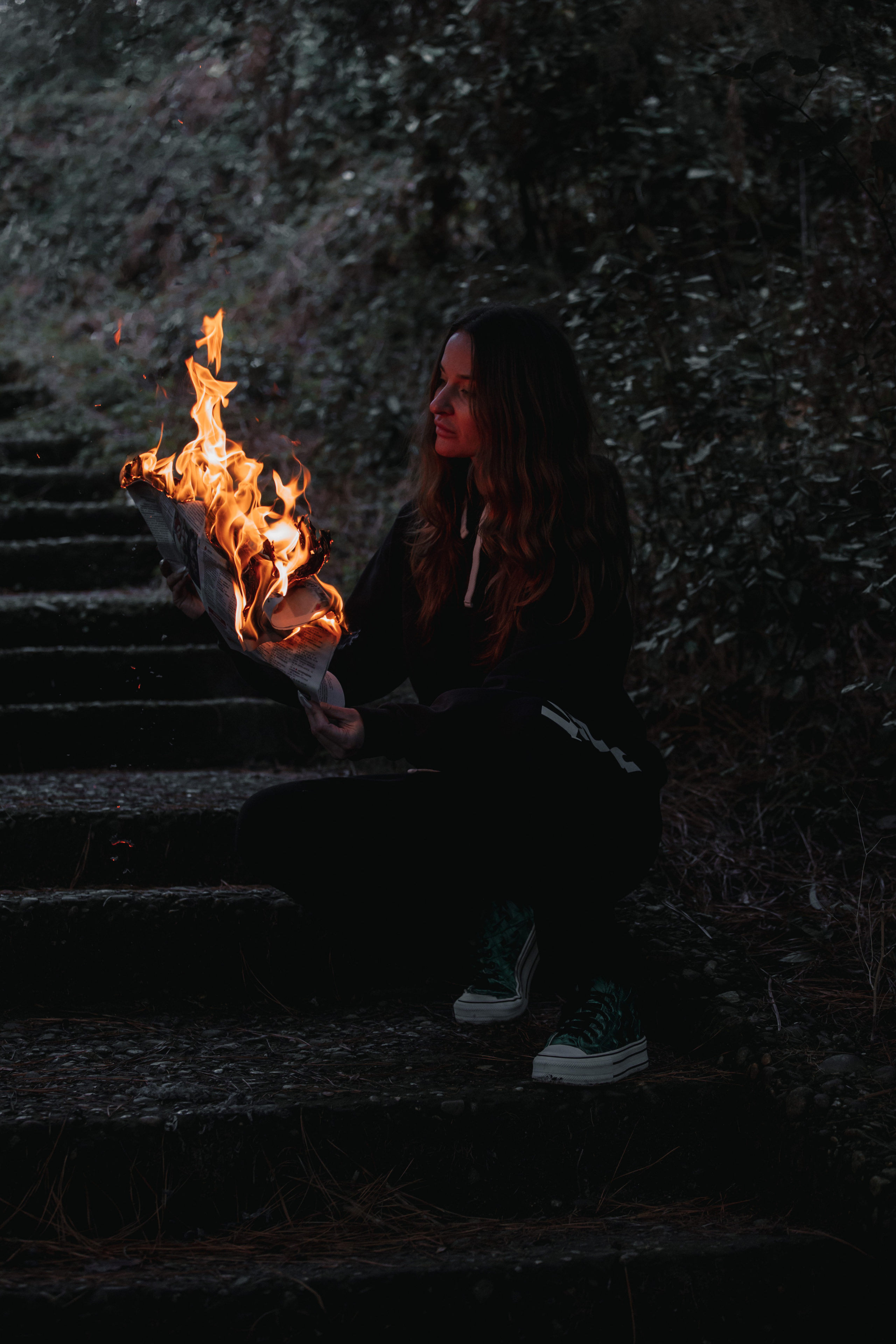 With fire. Photographer in Saint-Petersburg and Moscow Max Spector