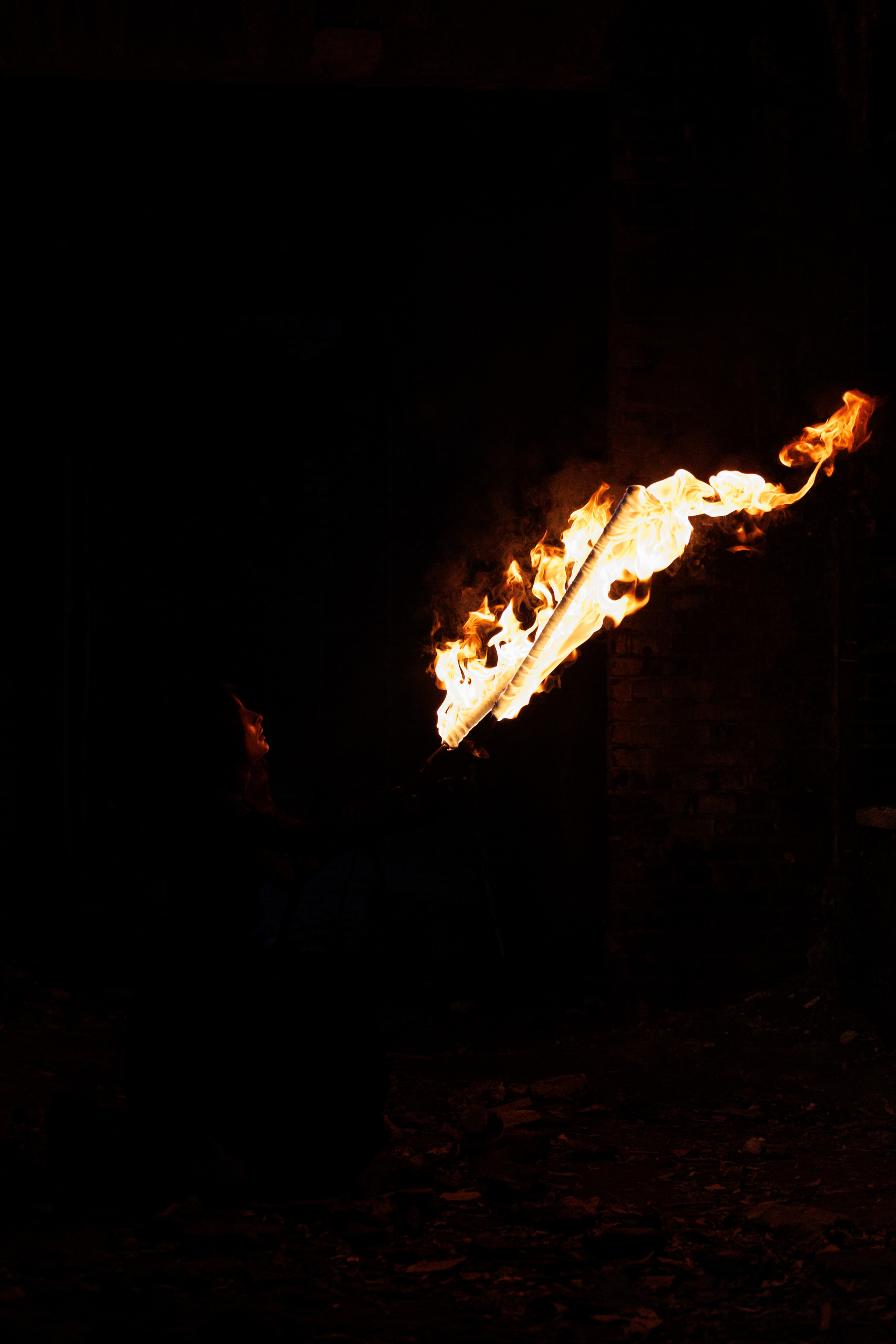 With fire. Photographer in Saint-Petersburg and Moscow Max Spector