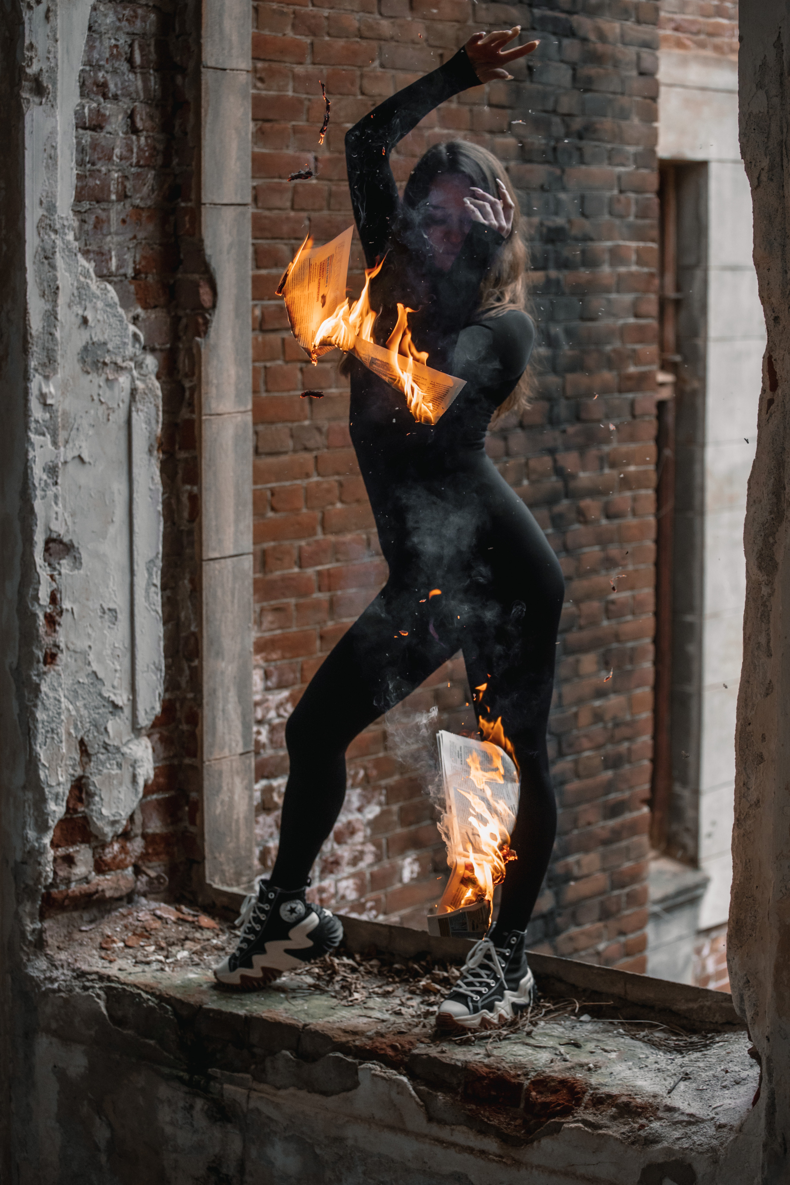 With fire. Photographer in Saint-Petersburg and Moscow Max Spector