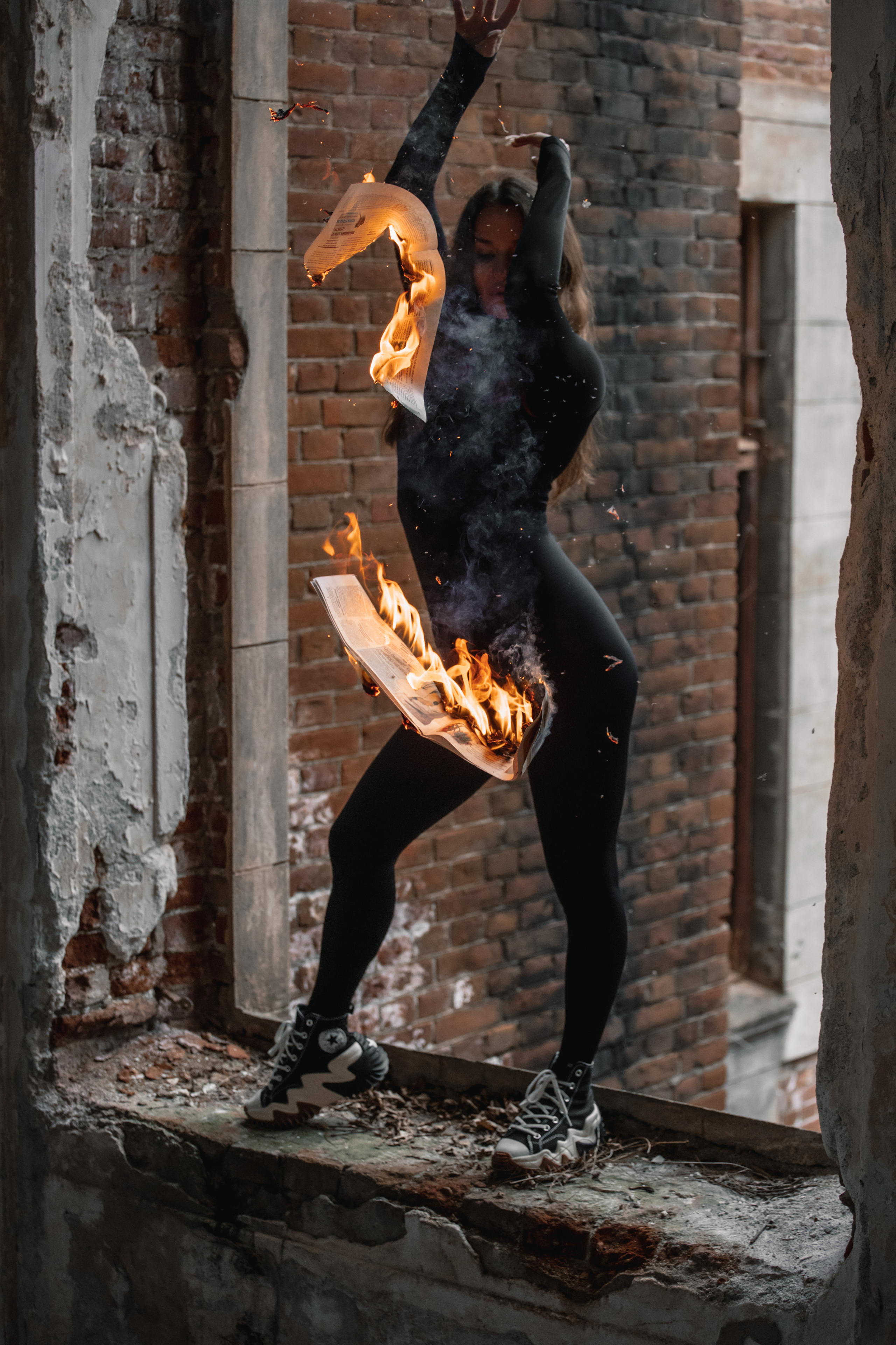 With fire. Photographer in Saint-Petersburg and Moscow Max Spector