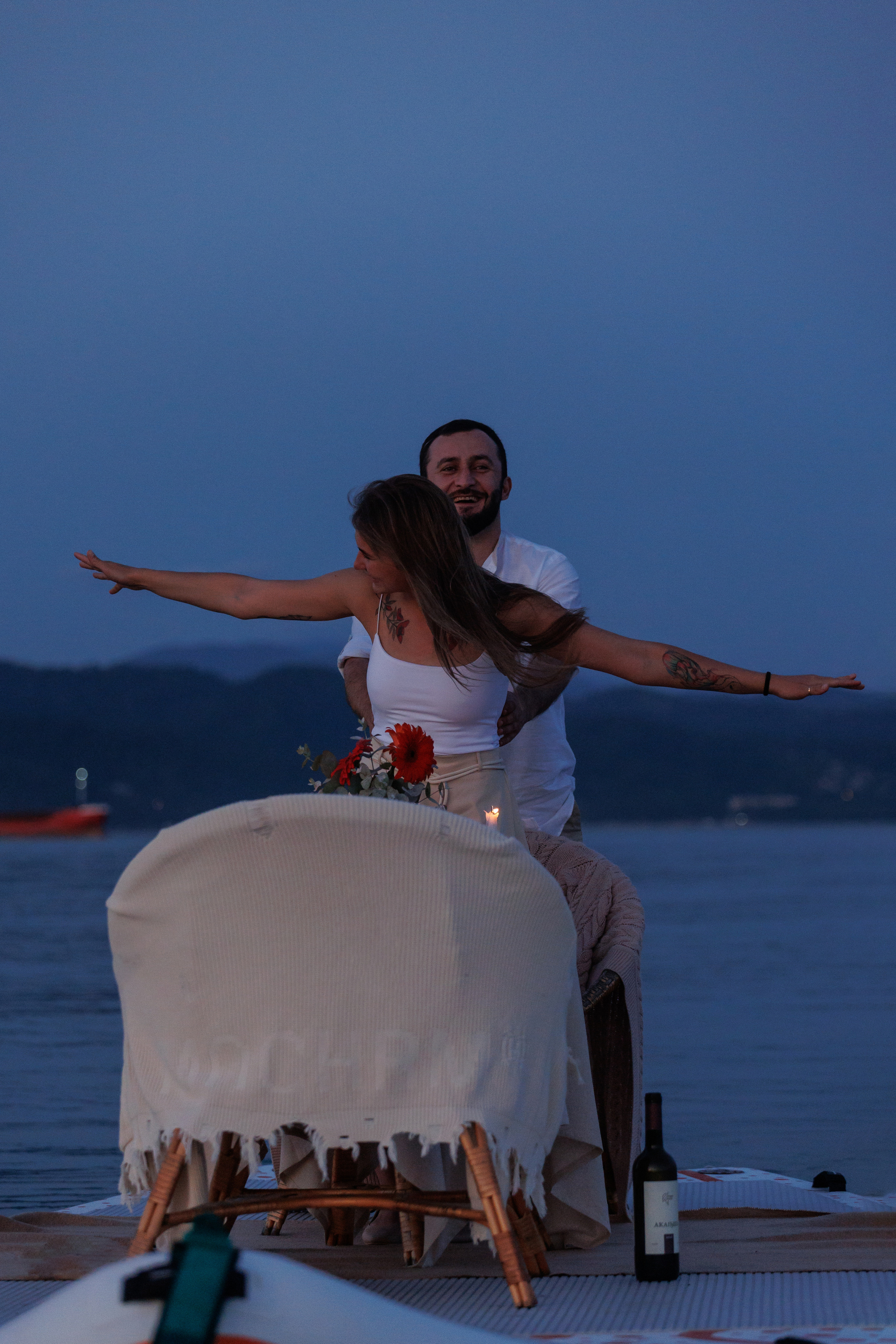 Романтическая съемка на воде. Фотограф в Санкт-Петербурге и Москве Макс Спектор