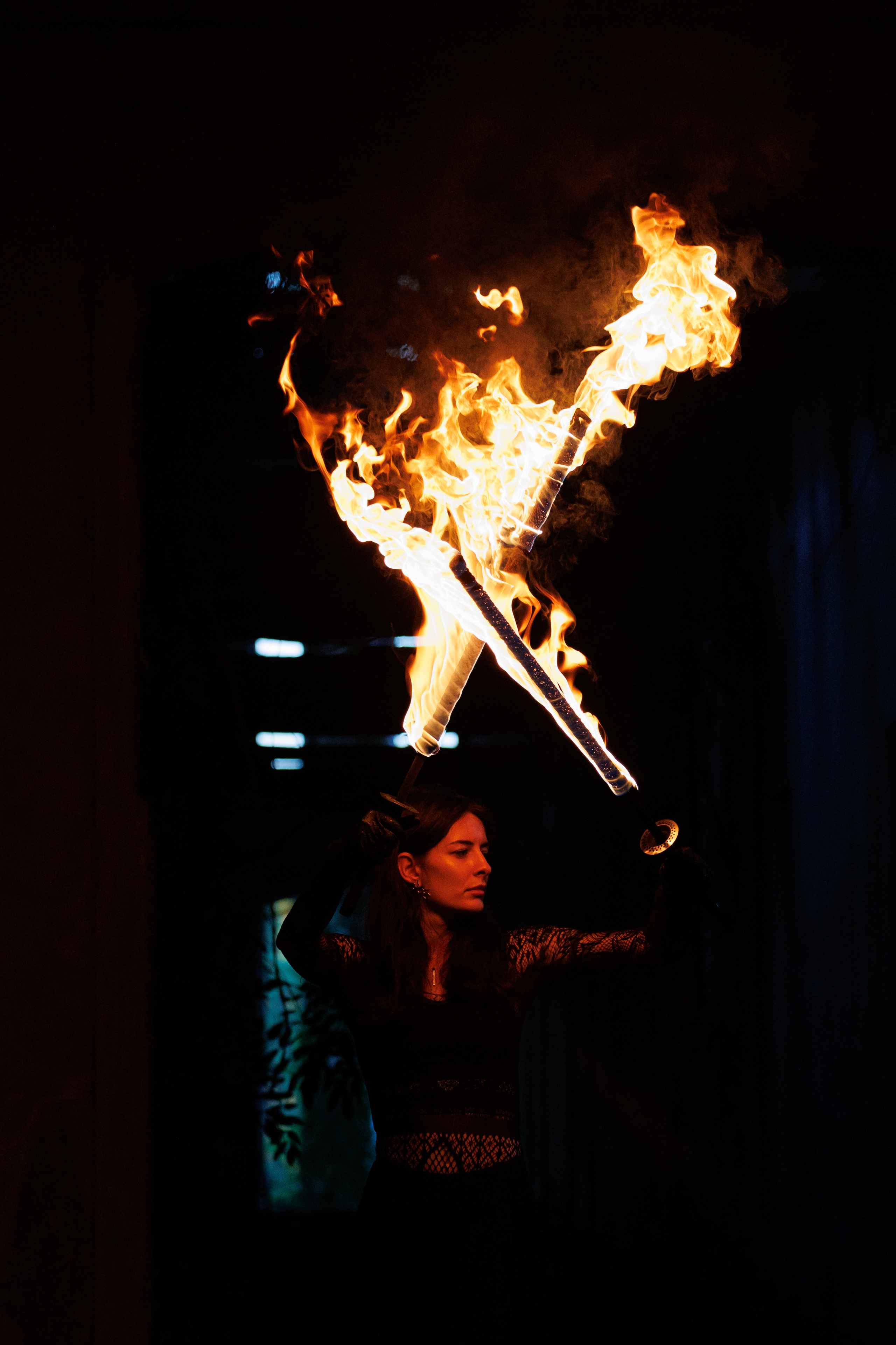 With fire. Photographer in Saint-Petersburg and Moscow Max Spector