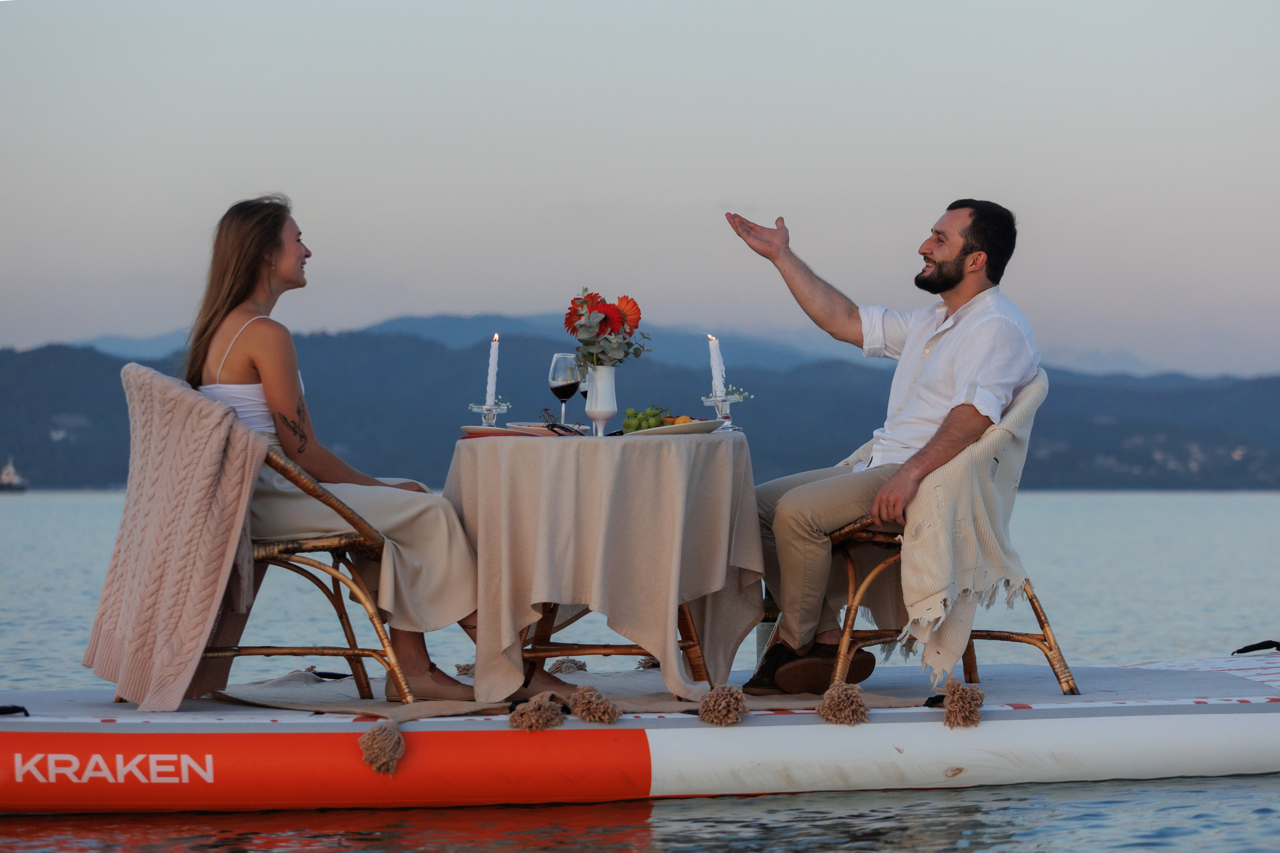 Романтическая съемка на воде. Фотограф в Санкт-Петербурге и Москве Макс Спектор