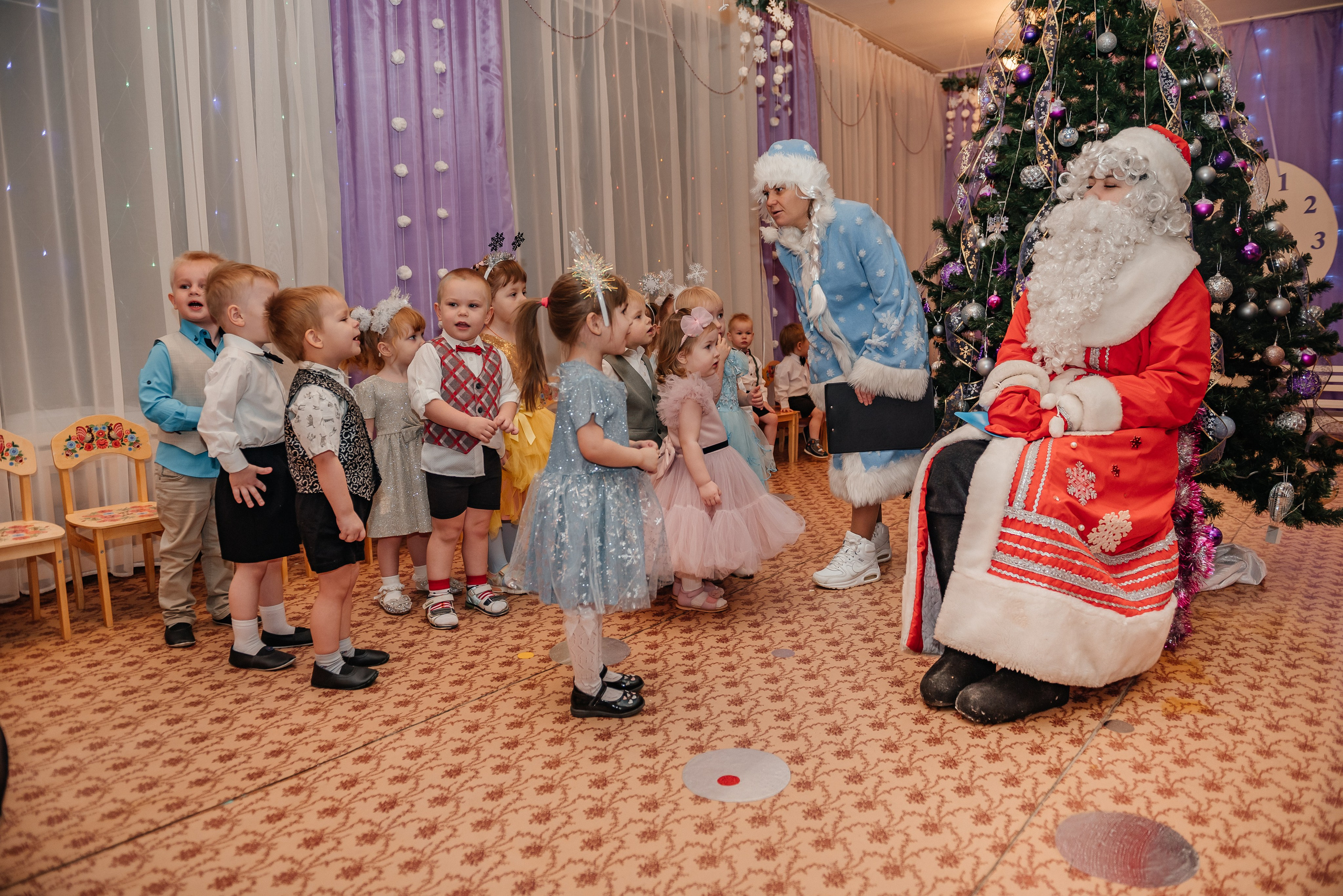 Новогодний утренник ДС № 99. Свадебный и семейный фотограф в Дзержинске Екатерина Шулакова
