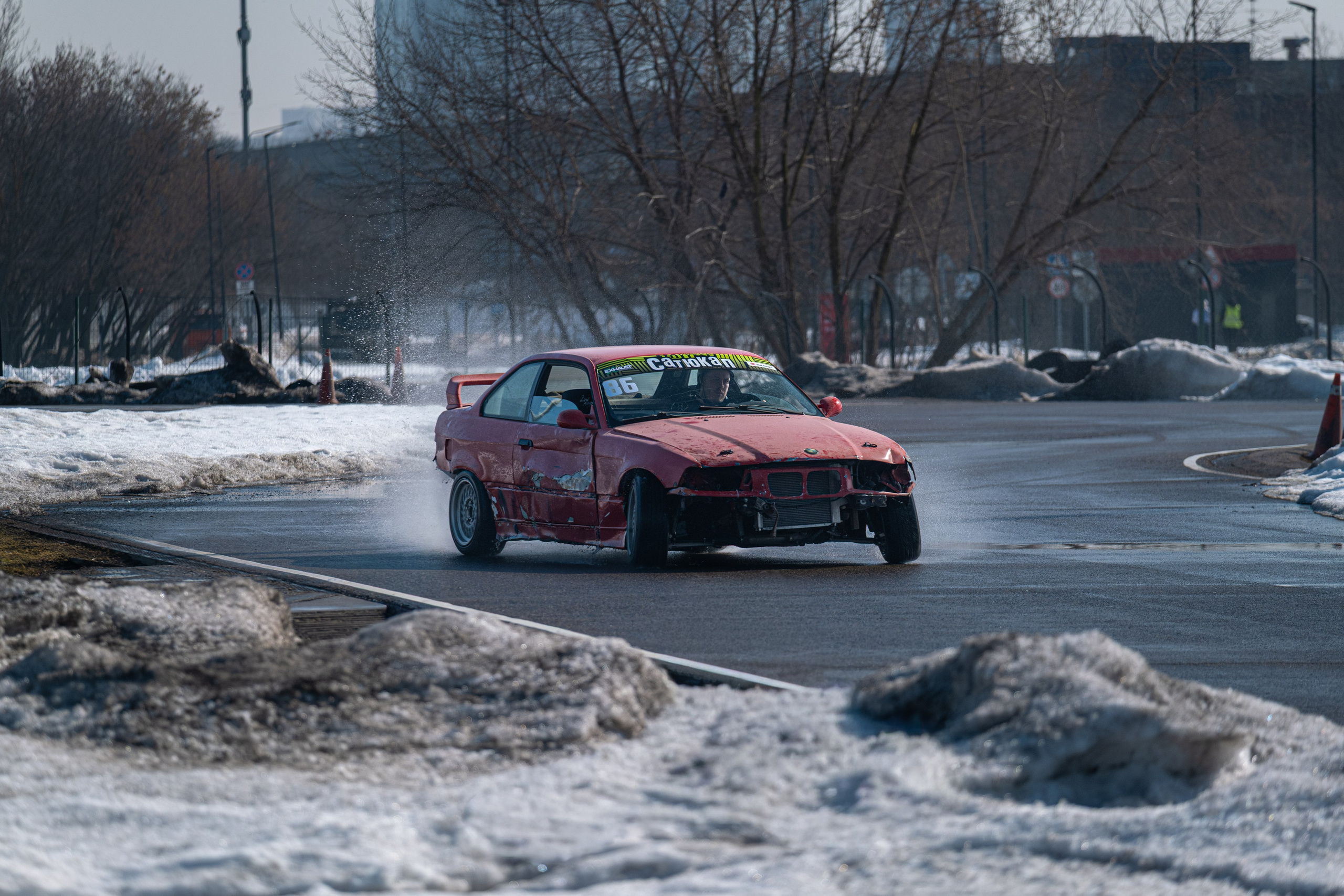 Спортивная автомобильная съемка. Malenkyia