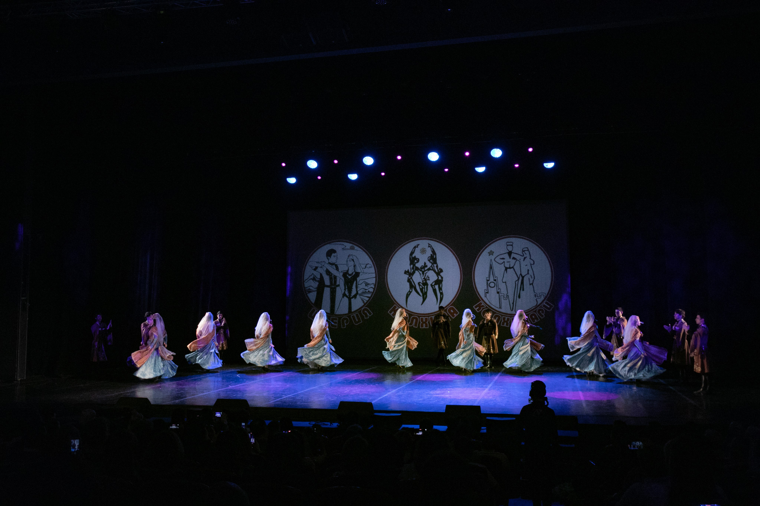 Концерт, грузинские танцы. Art photographer Nino