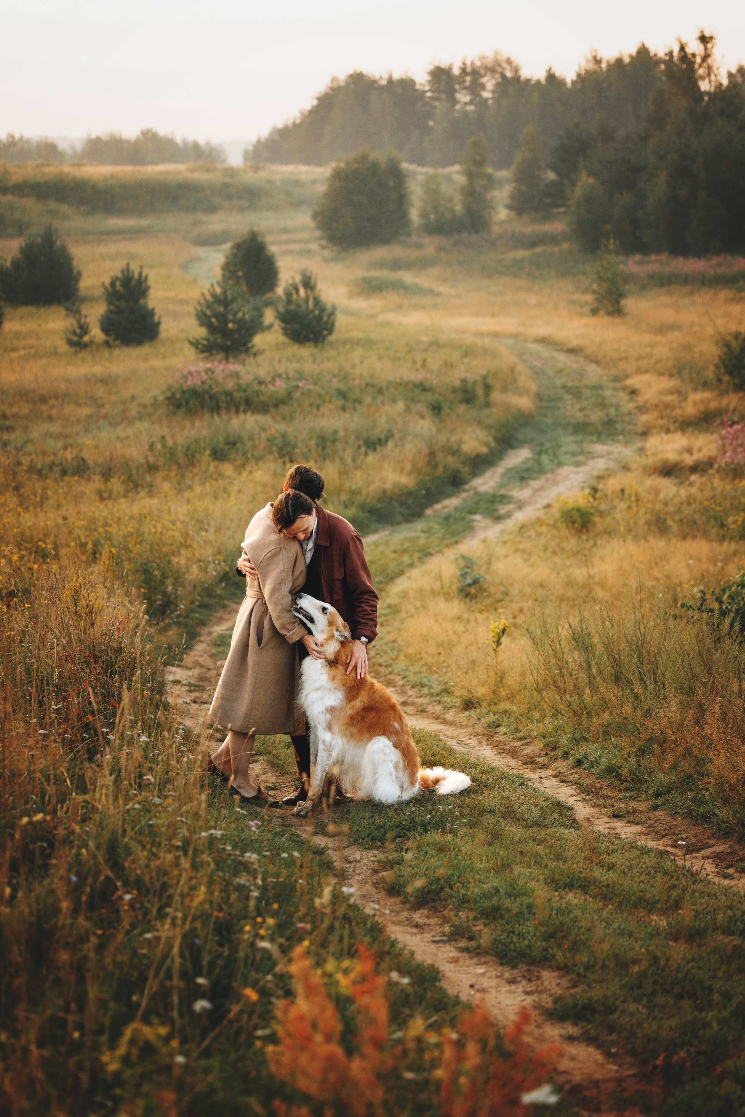 Сергей, Оксана и Жара. Фотограф анималист Осипчикова Мария