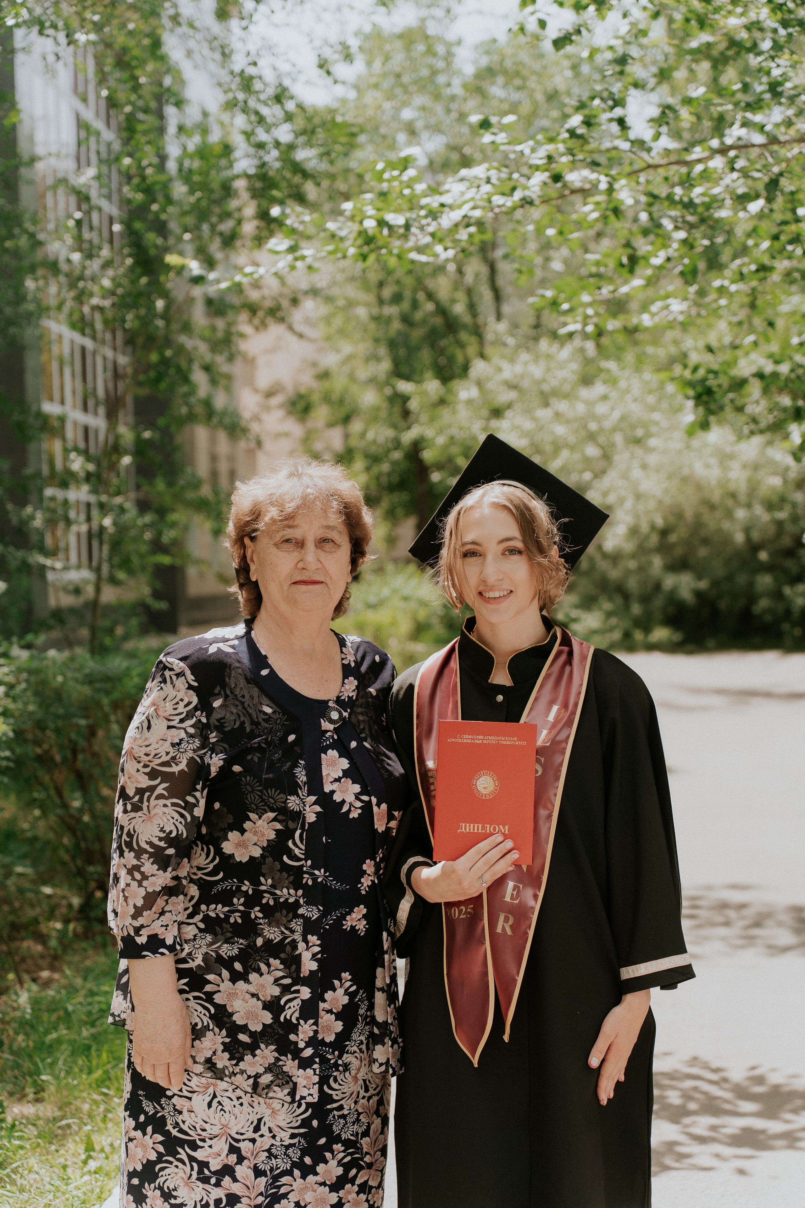 Выпускной Аграрный унивеситет. Крис Богомазова