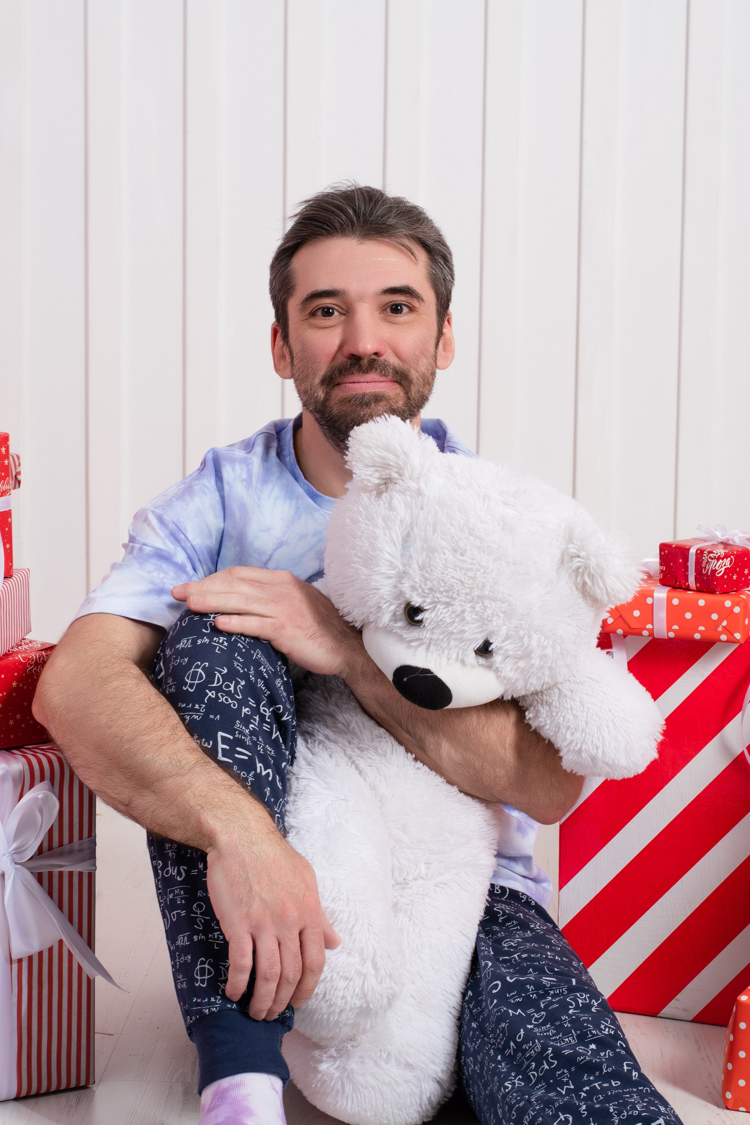 Светлана с семьей. Студийная съемка. Екатерина Бикбаева фотограф, видеограф, медиа-продюсер