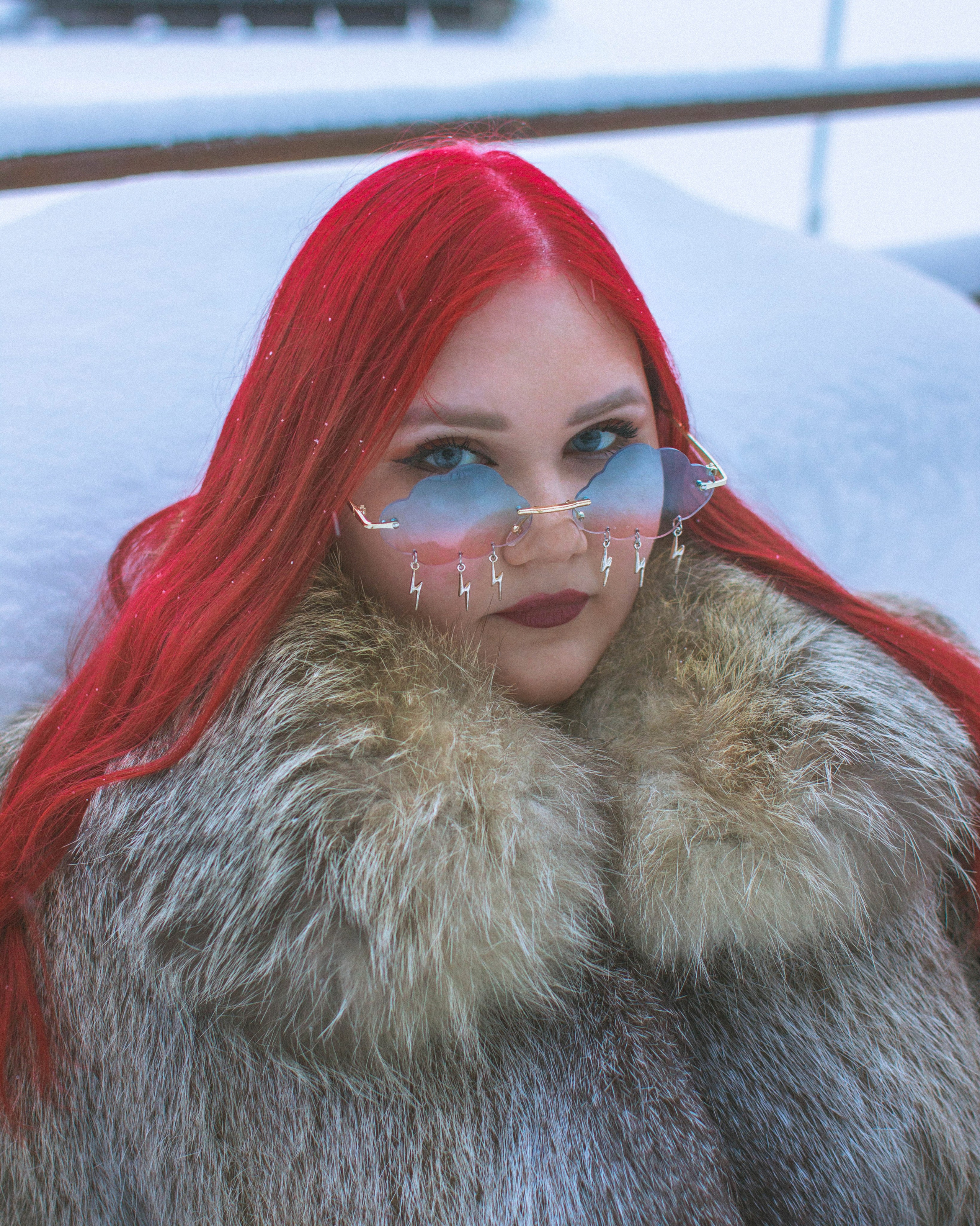 Зимняя съемка — Екатерина