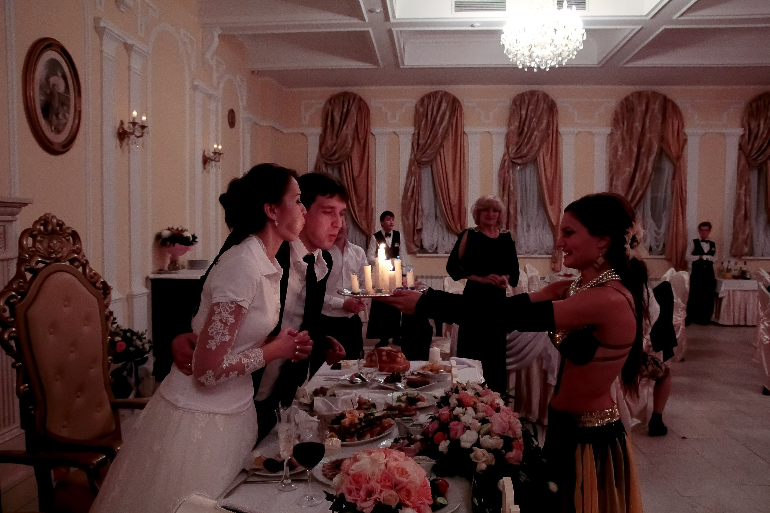 Банкет/Banquet. Максим Матвийченко и Виктория Басова профессионалы своего дела