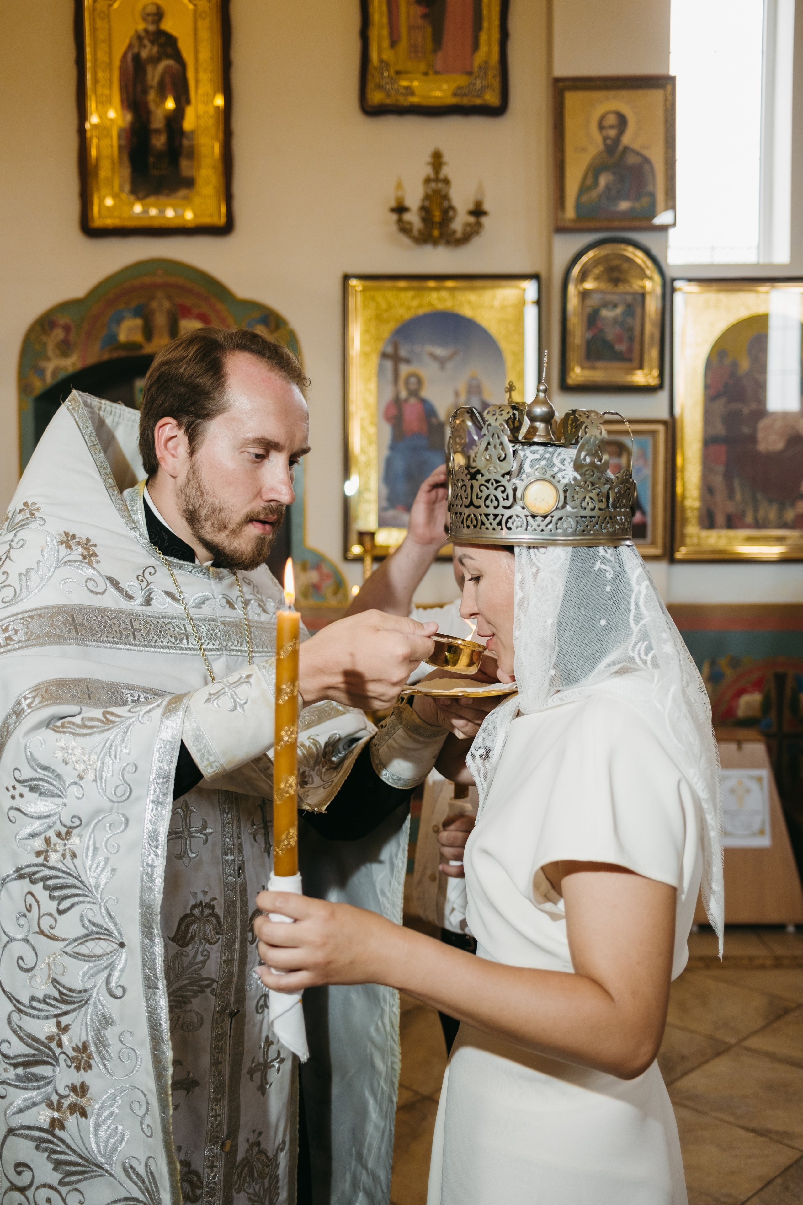 Венчание Никита и Наталья. Свадебный и репортажной фотограф Денис Ожигин в Краснодаре и Краснодарском крае