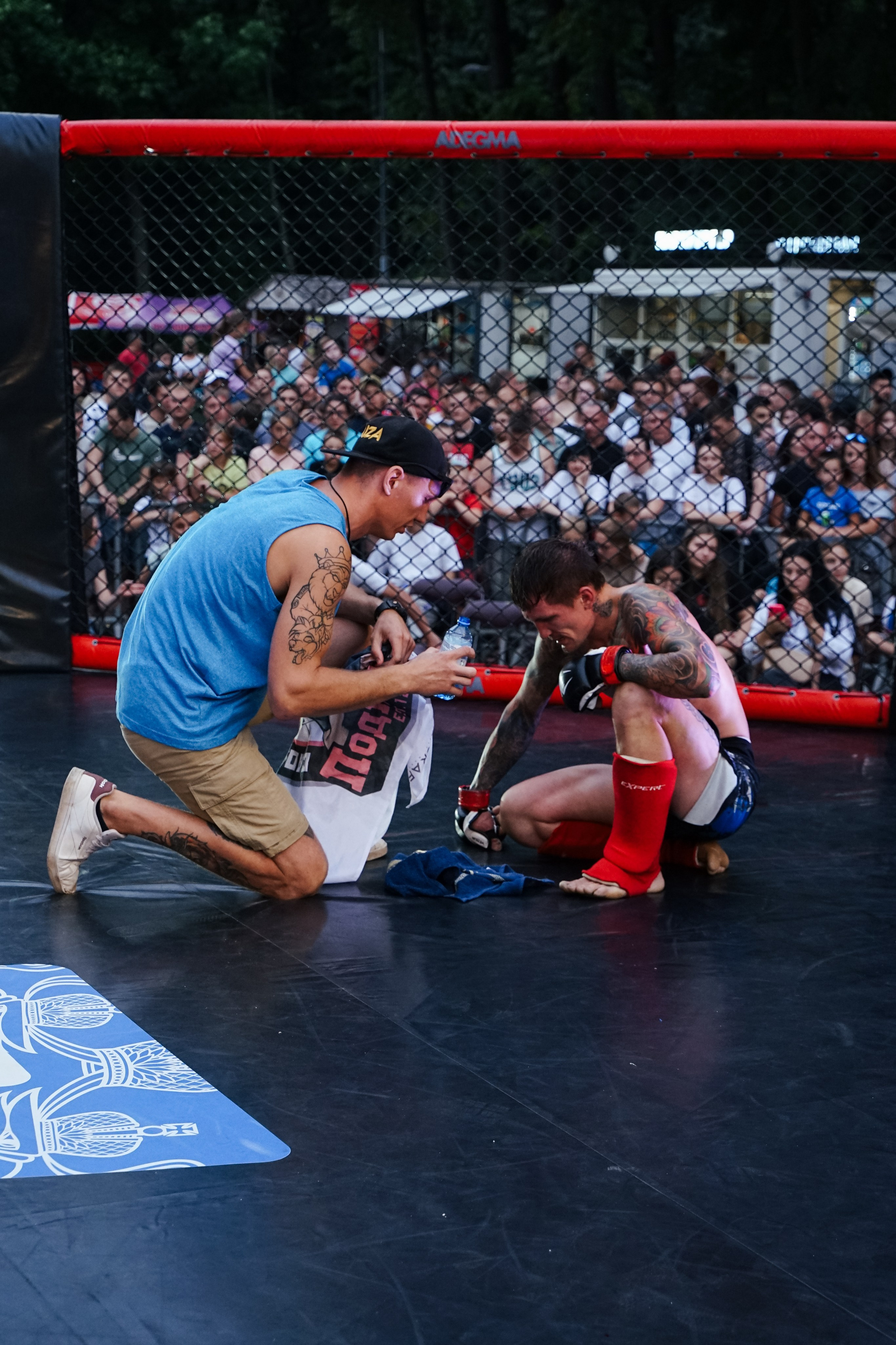 Вечер боев в ЦПКиО. Фотограф Надежда Погребняк | Рязань | Москва