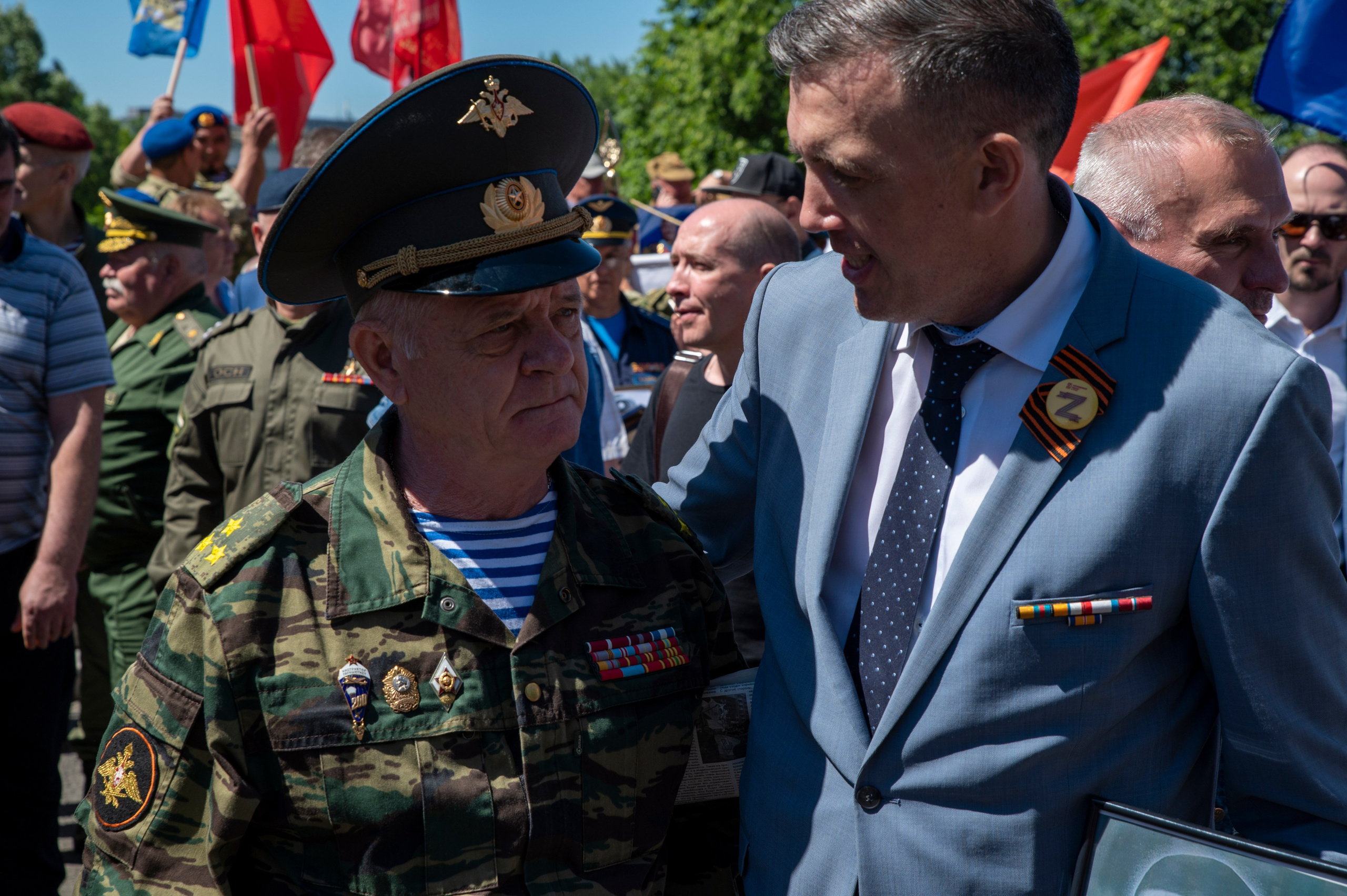 День ветеранов боевых действий 2022. Фотограф Роман Адлер