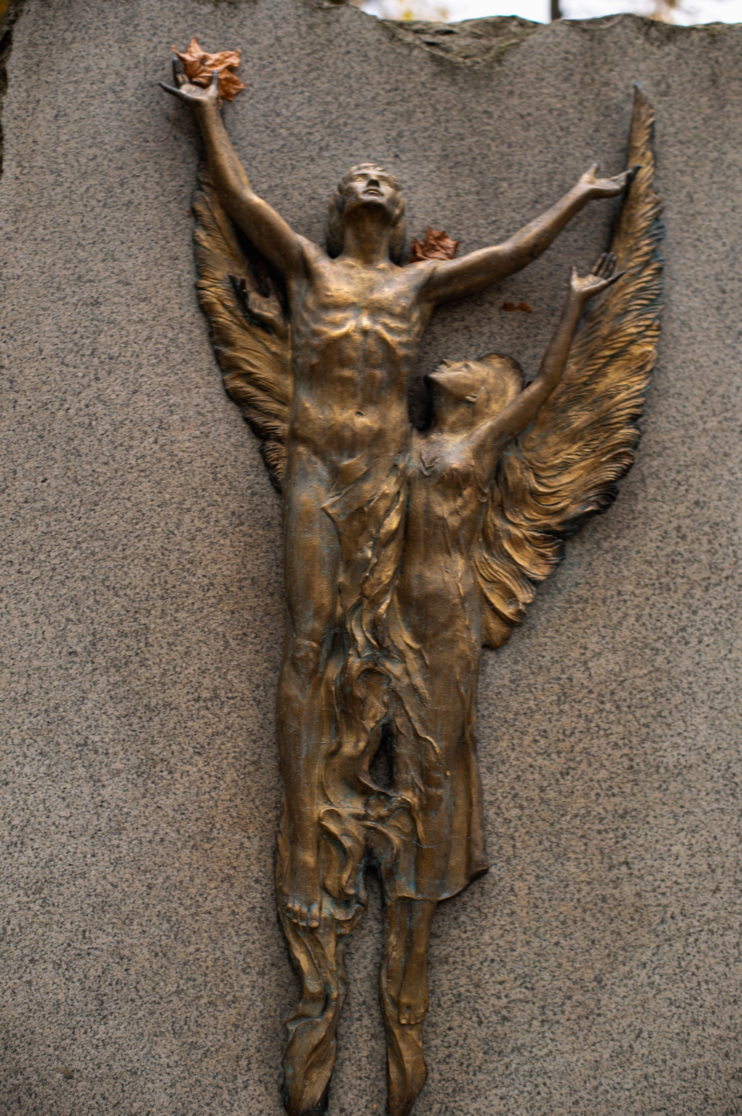 Ваганьковское кладбище. Фотограф Роман Адлер