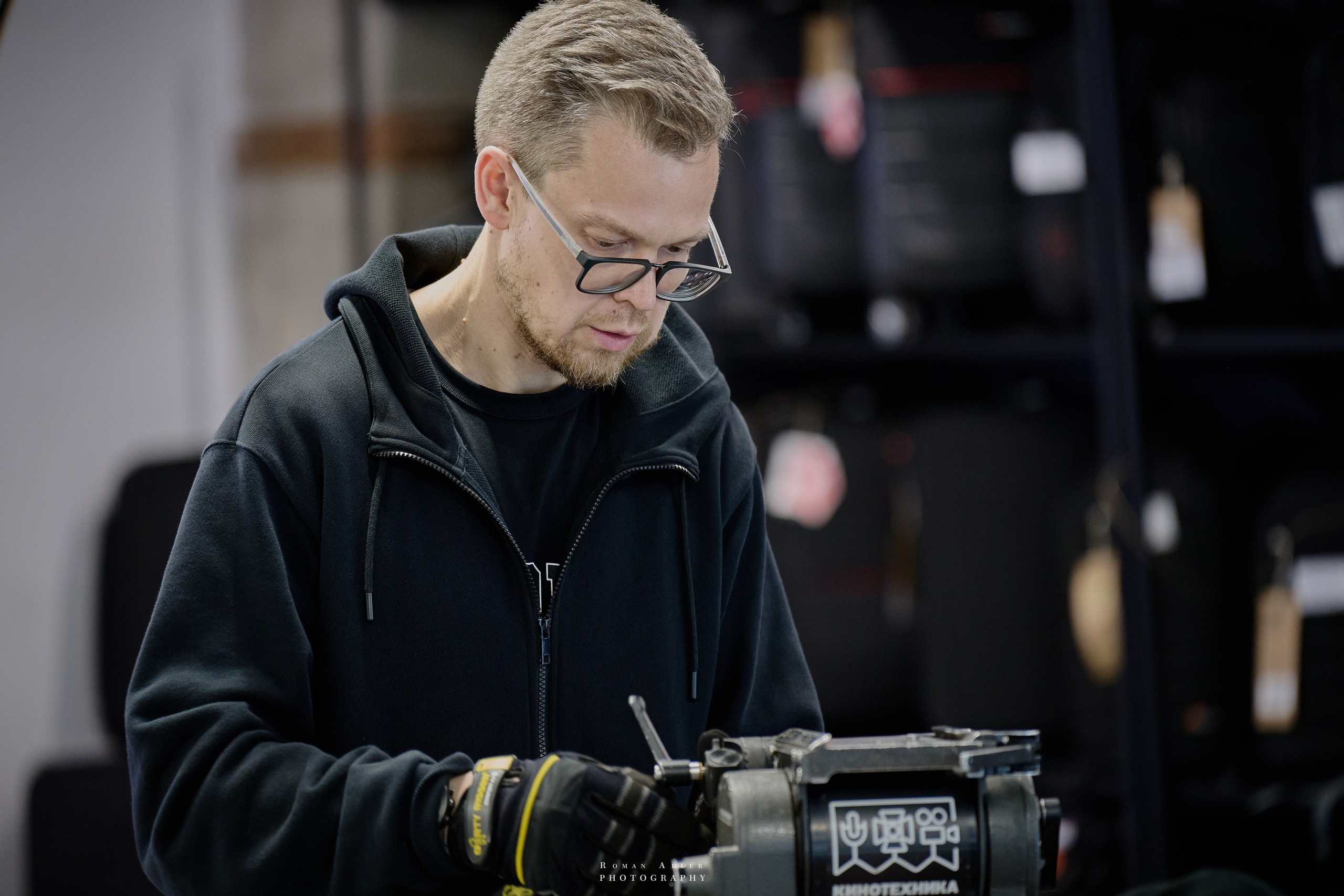 Мастер класс кинооператора Александра Носовского. Фотограф Роман Адлер