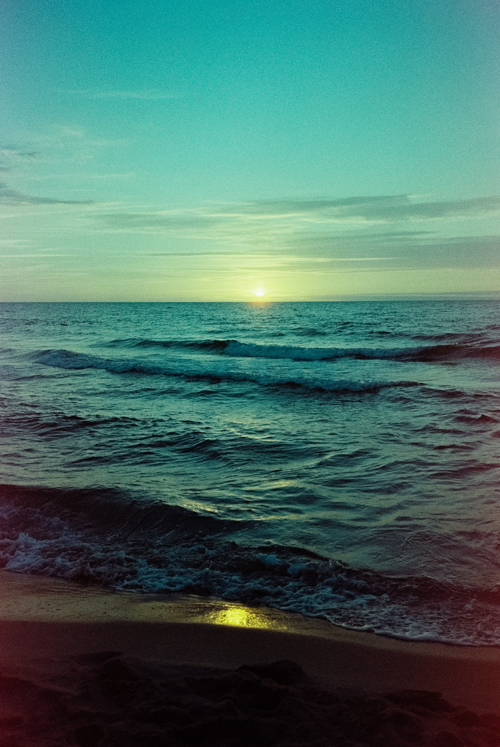 Зеленоградск. Закат на пляже. Фотограф-документалист Мария Осокина