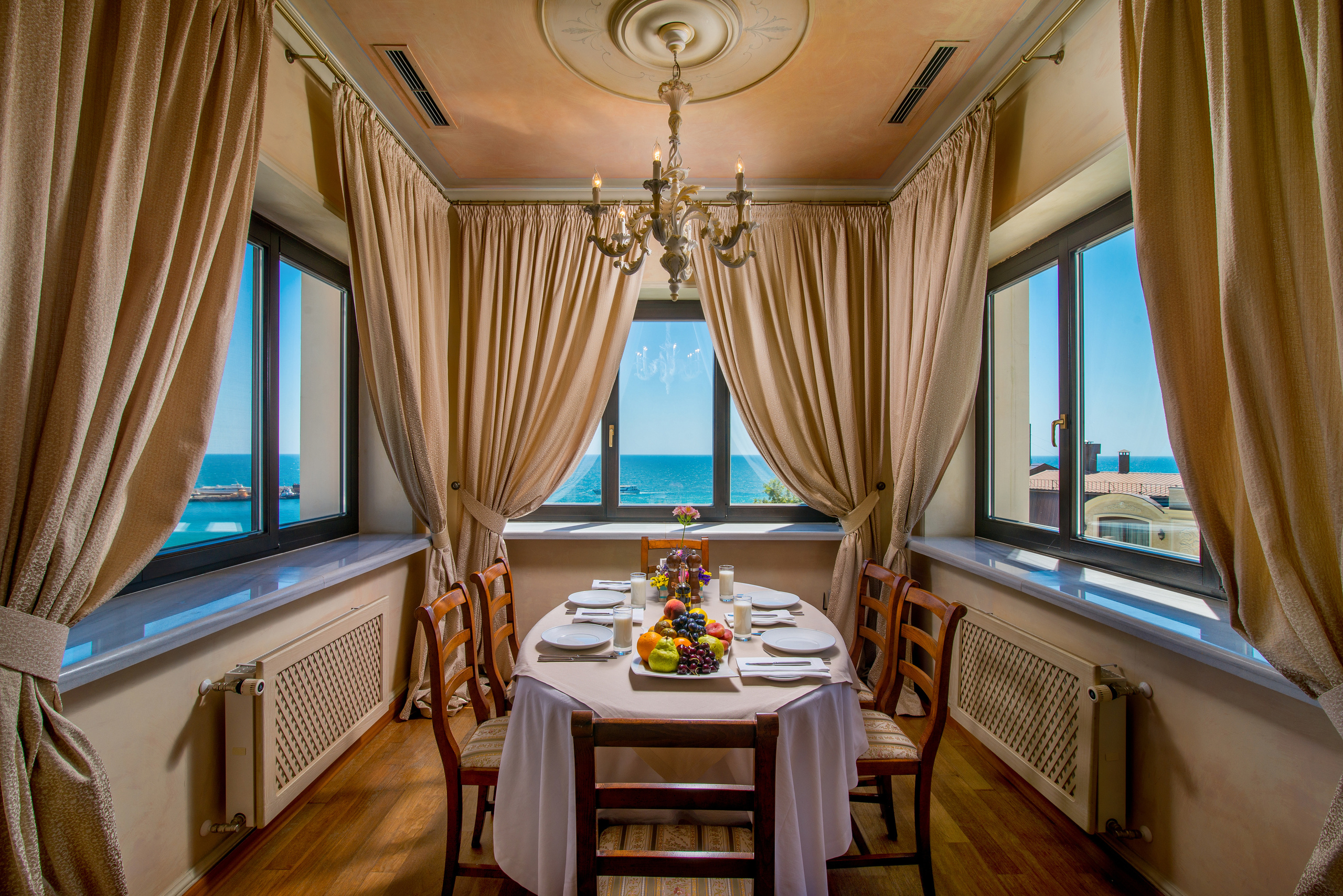 Съемка для рекламы отеля в Крыму