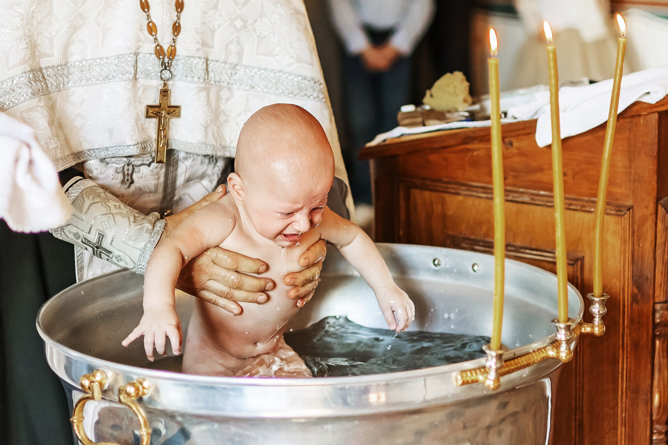 Крещение Богдана. Фотограф г. Москва Олеся Пантелеева