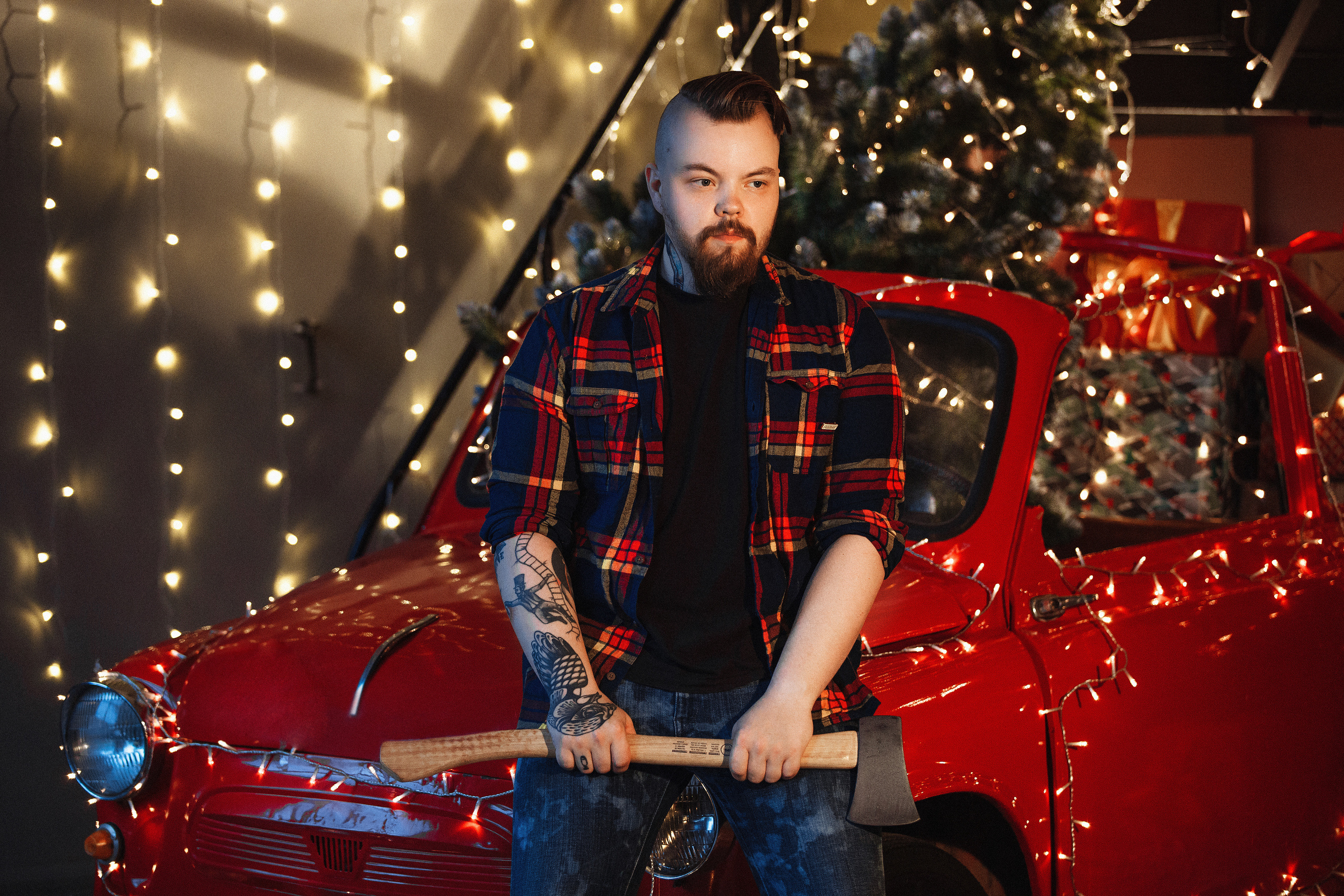 Новогодняя фотосессия в Москве. Фотограф в Москве Лаврова Анастасия