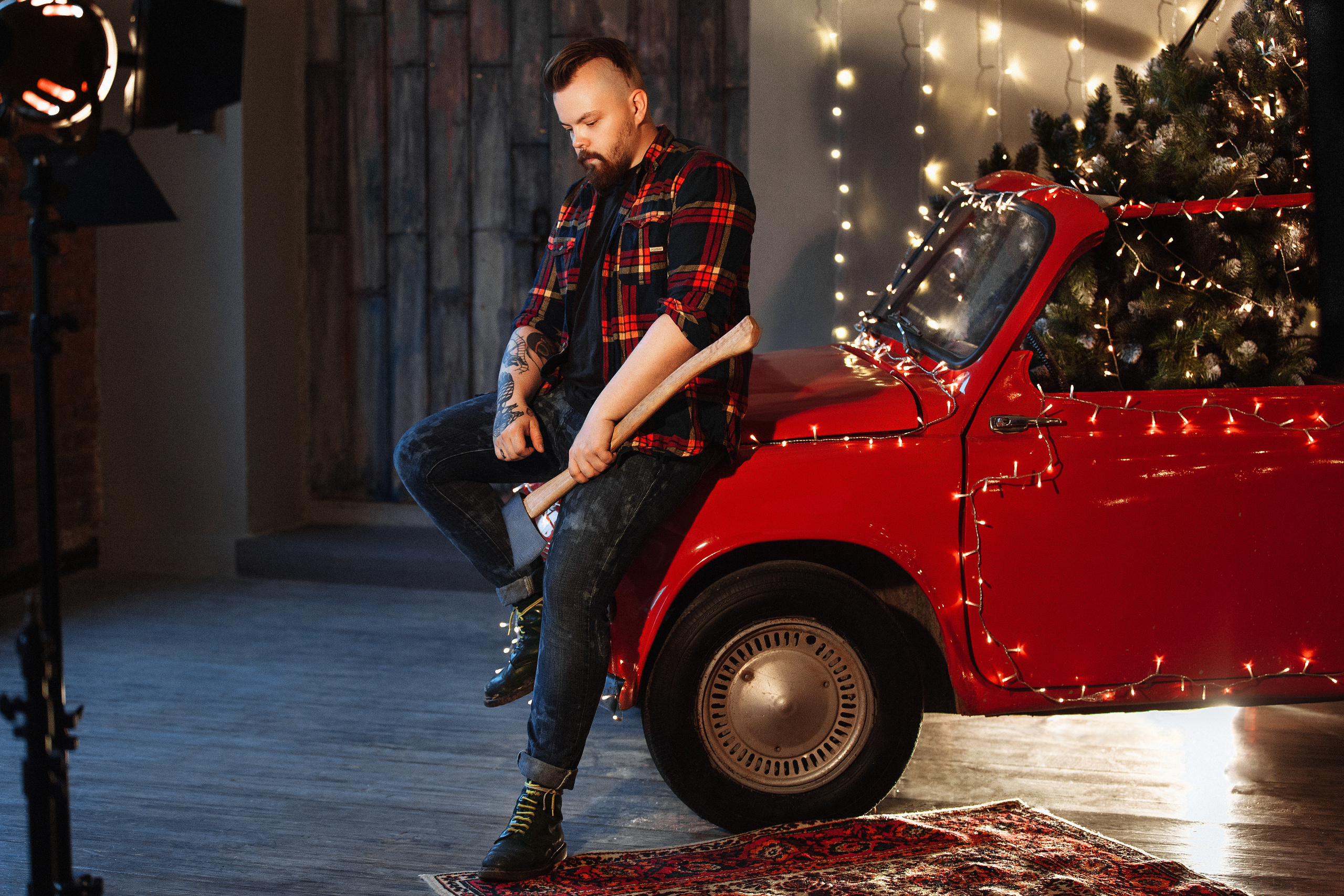 Новогодняя фотосессия в Москве. Фотограф в Москве Лаврова Анастасия