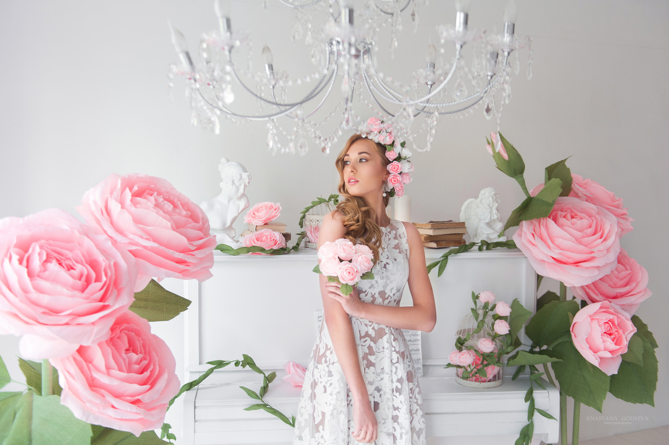 Фотосессия с цветами. Фотограф в Москве Лаврова Анастасия