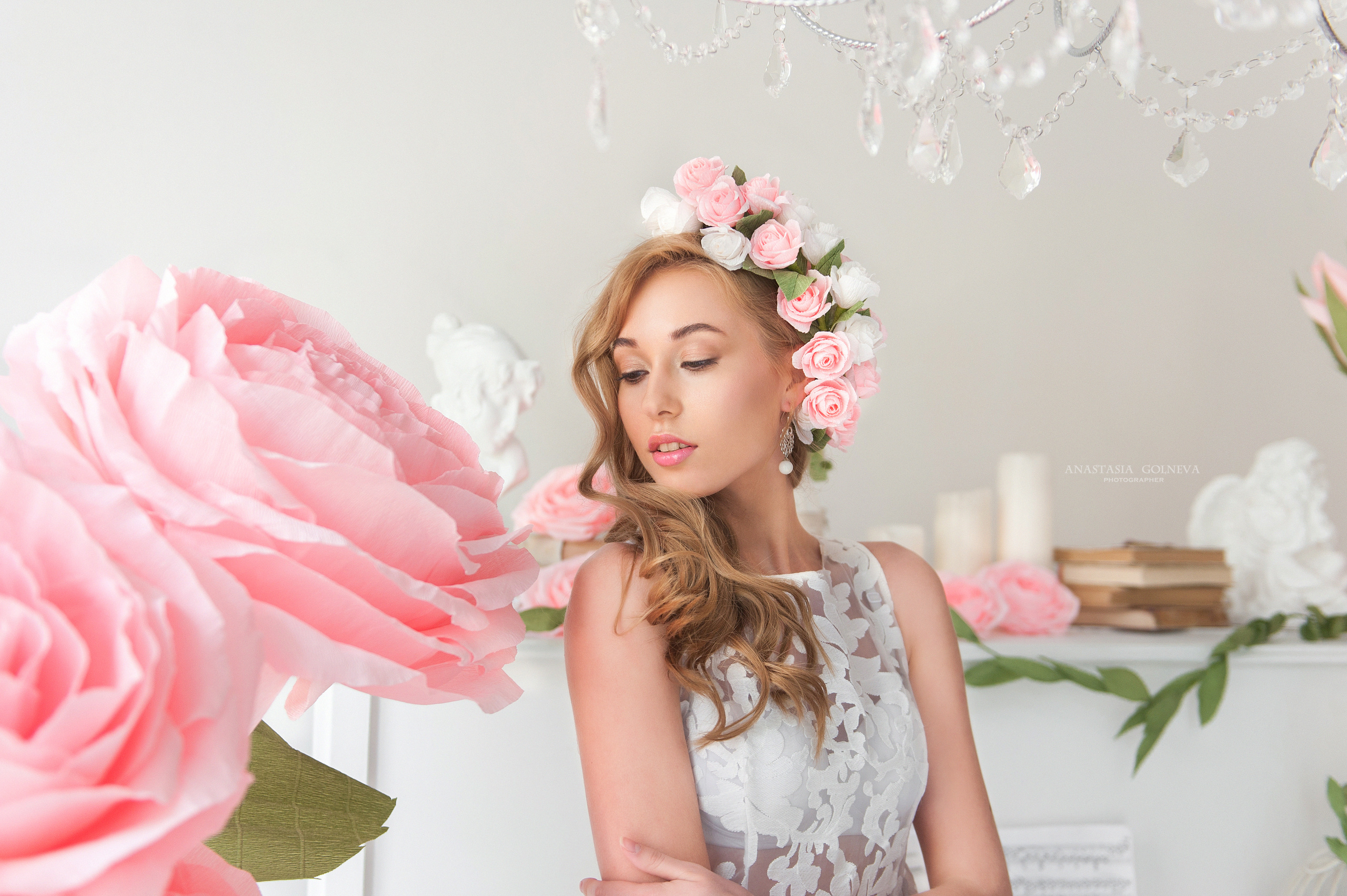 Фотосессия с цветами. Фотограф в Москве Лаврова Анастасия