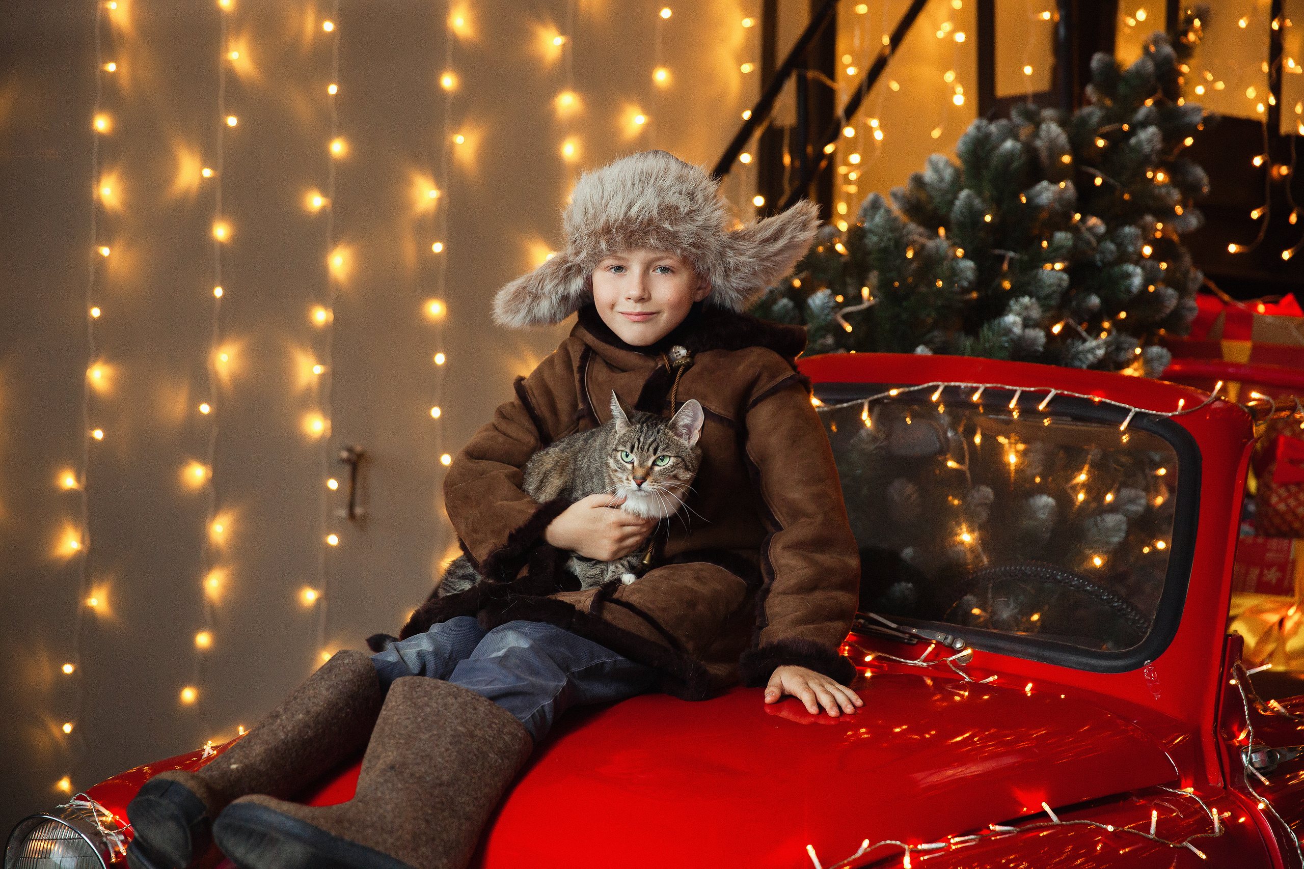 Новогодняя фотосессия в Москве. Фотограф в Москве Лаврова Анастасия