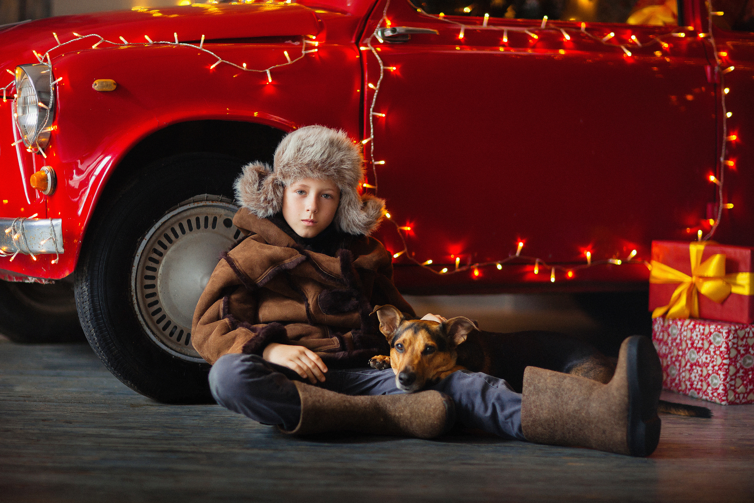 Новогодняя фотосессия в Москве. Фотограф в Москве Лаврова Анастасия