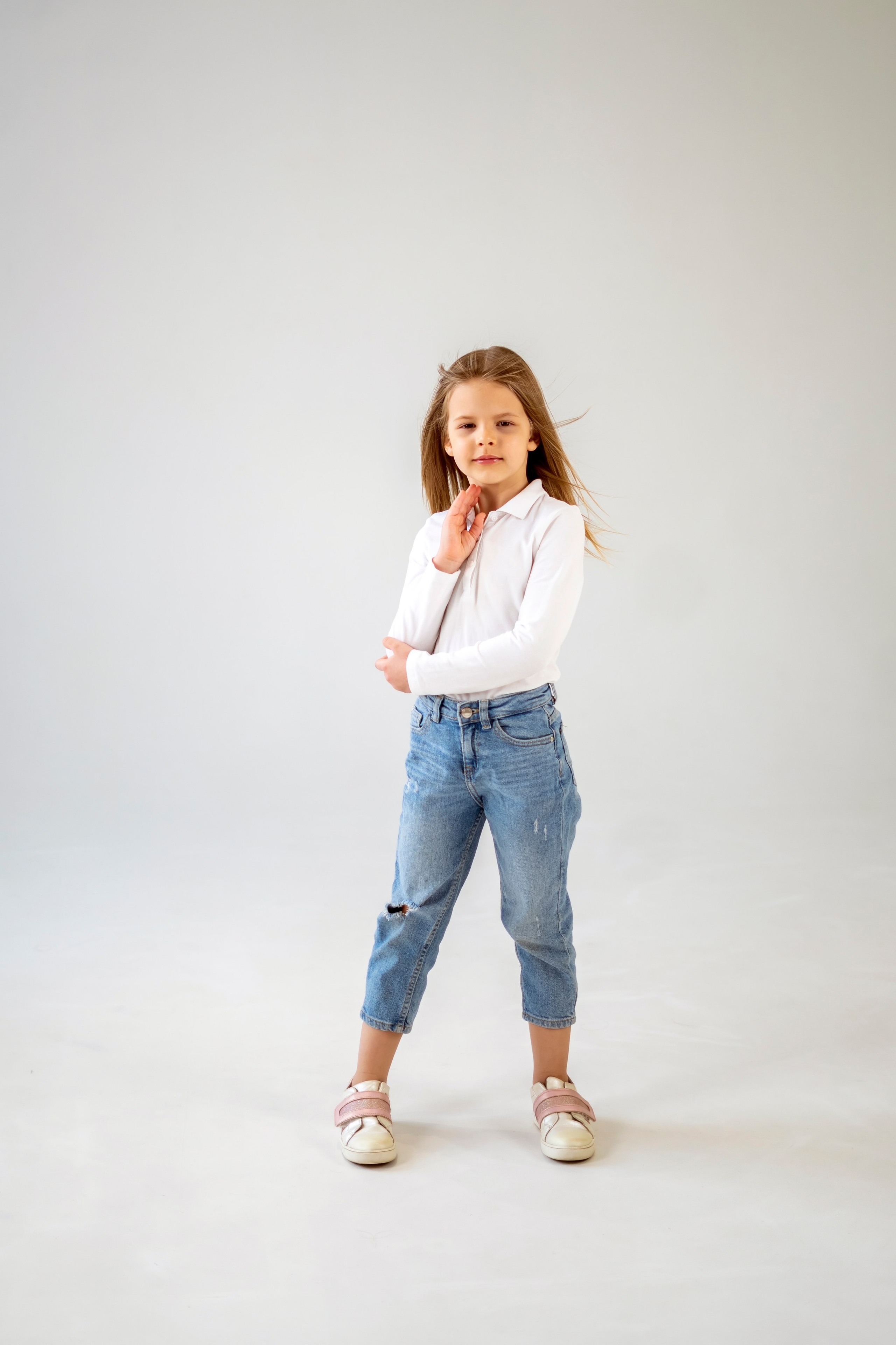 Детки на циклораме. Семейный и детский фотограф в Хабаровске Анна Гриневич