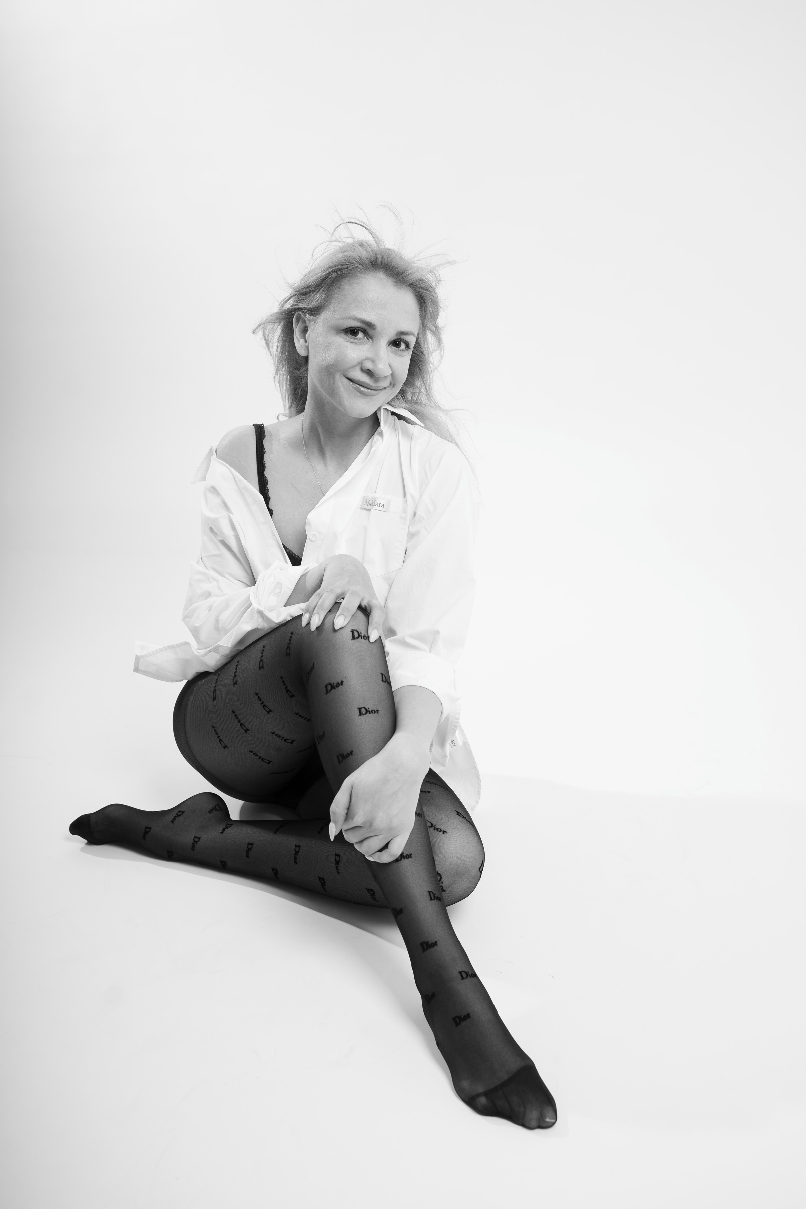 Черно-белая фотосессия