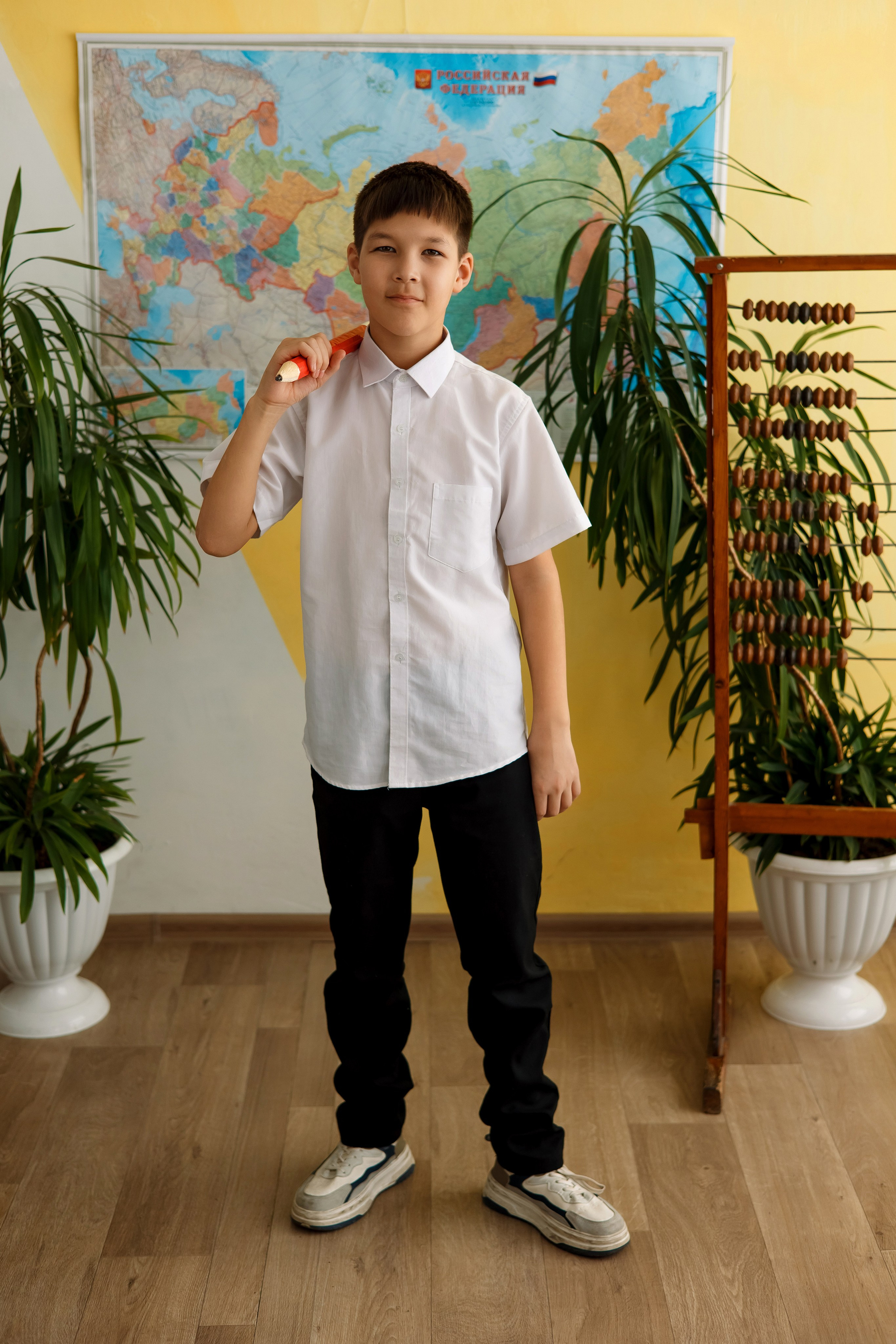 4 класс с. Барабаш. Фотограф Любовь Корниенко, Примоский край