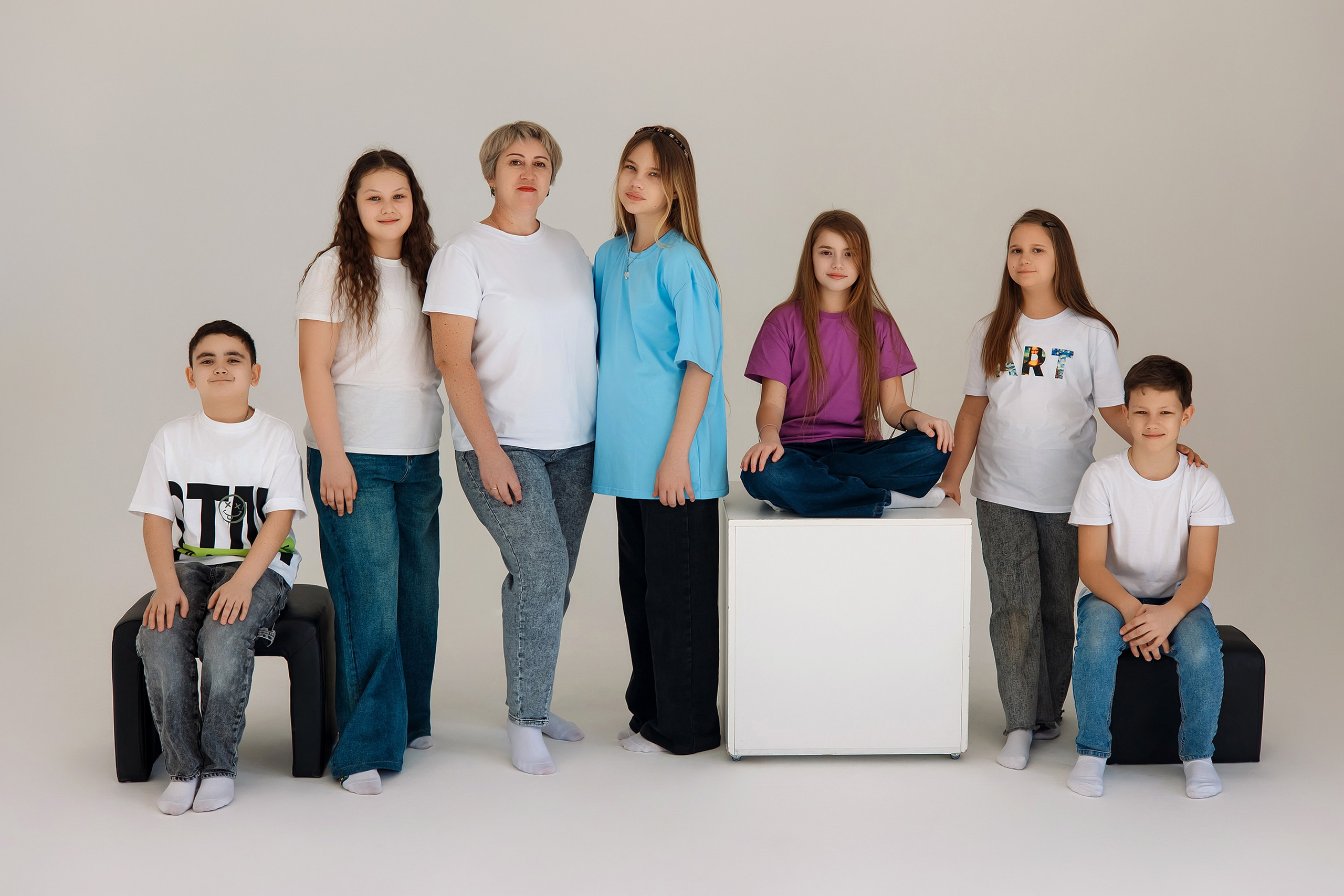 4 класс съемка в фотостудии. Фотограф Любовь Корниенко, Примоский край