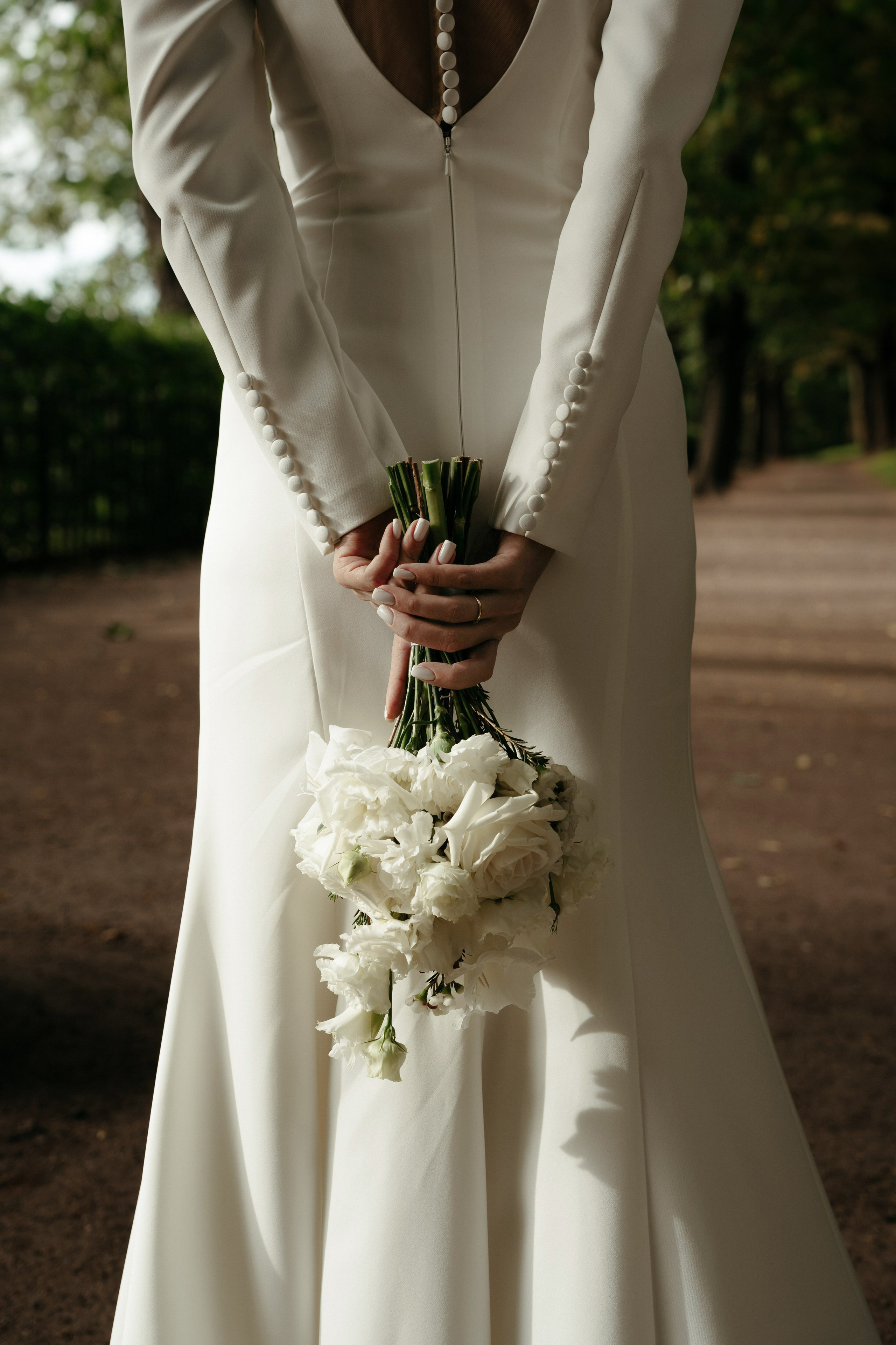 Однажды в летнем саду. Свадебный фотограф в Петербурге Таша Вайб