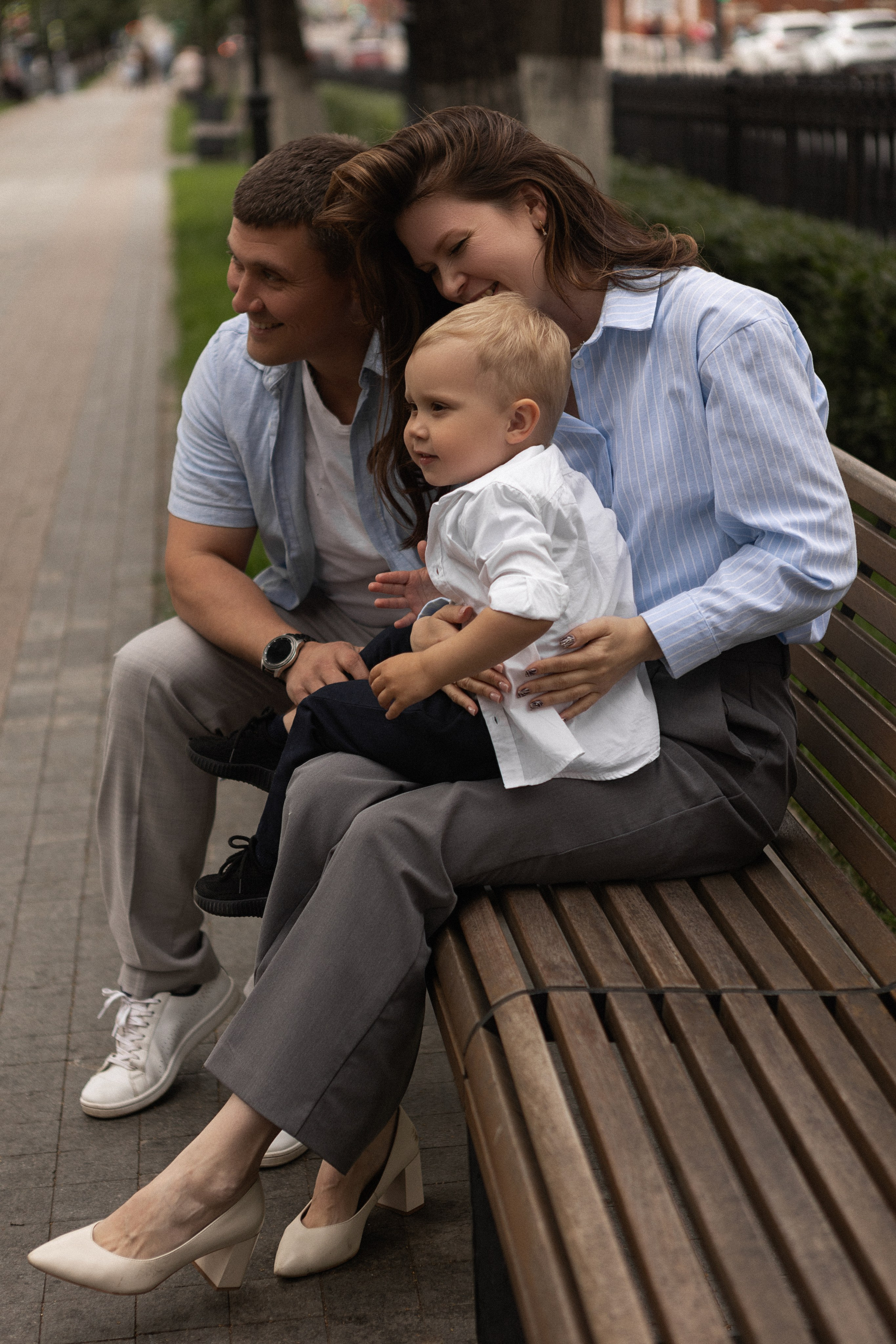 Евгения, Артем и Антон. Фотограф Алина Кучумова