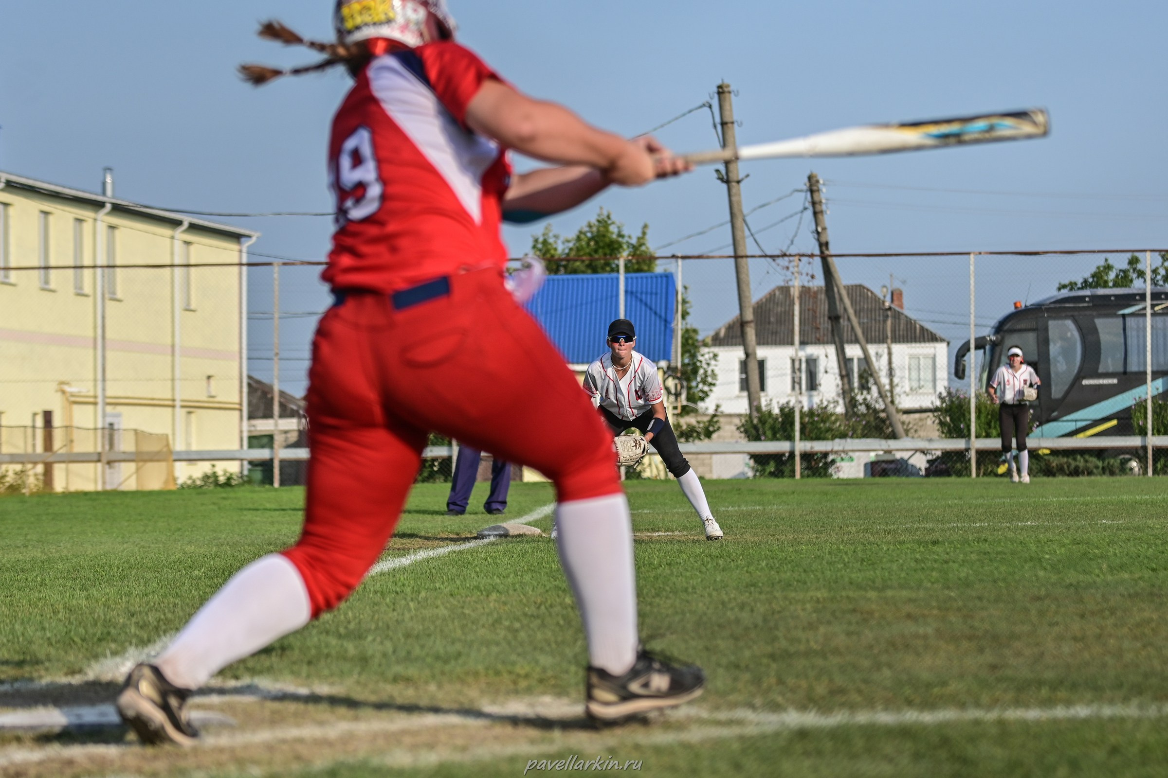 Софтбол: Финал юношеской спартакиады 2025 года. Спортивный фотограф, фотожурналист Павел Ларькин