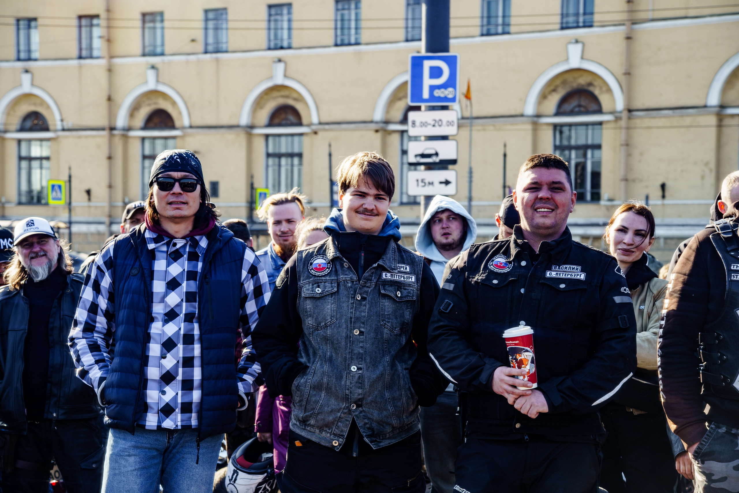 Прохват мотоклуба Norman Riders ч.1. Концертный и репортажный фотограф в Санкт-Петербурге Слава Пахомов