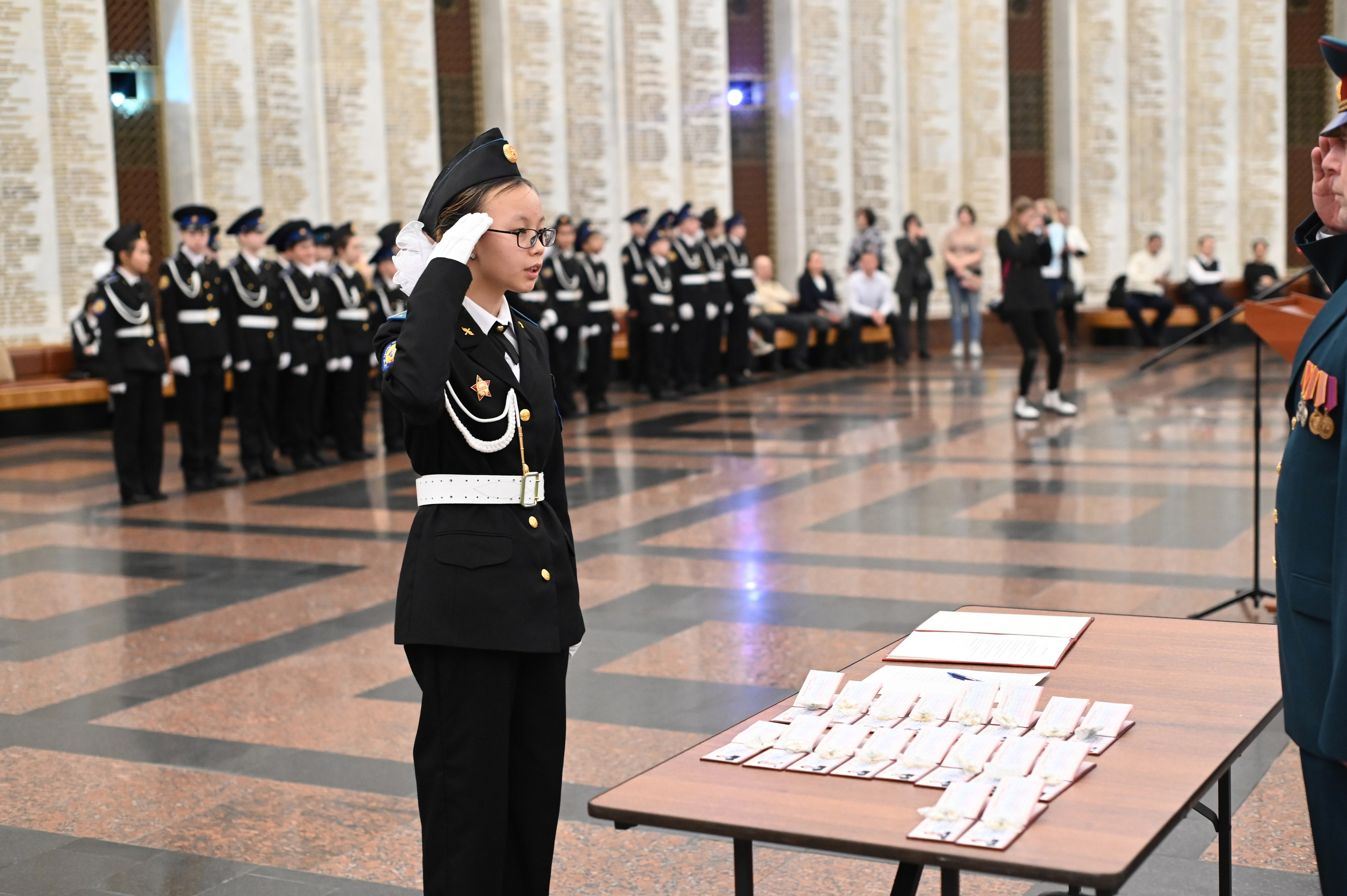 Присяга Поклонная Гора. Детский и семейный фотограф г. Москва Оксана Катаджи
