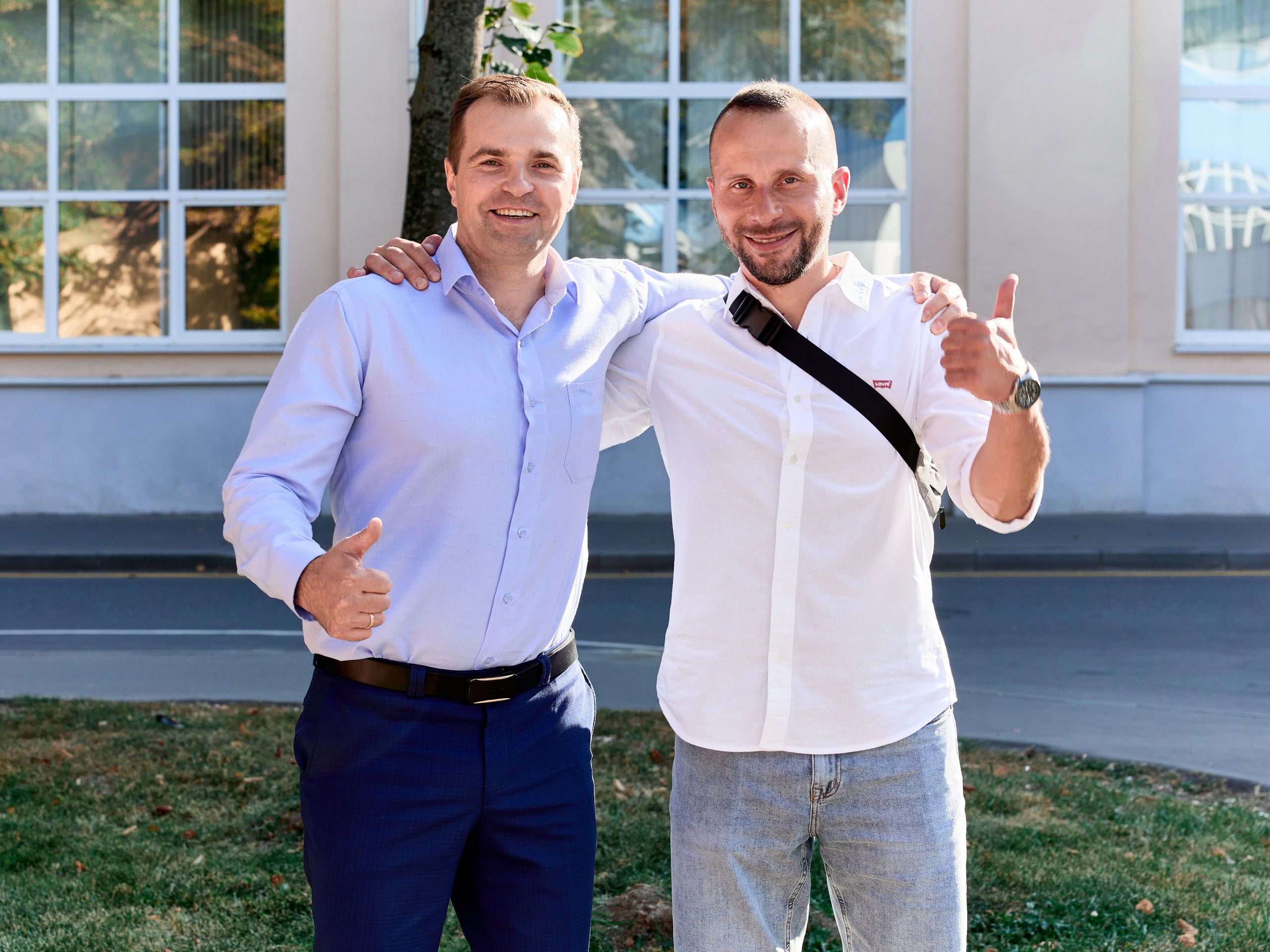 Свадебная прогулка в парке Горького в Москве