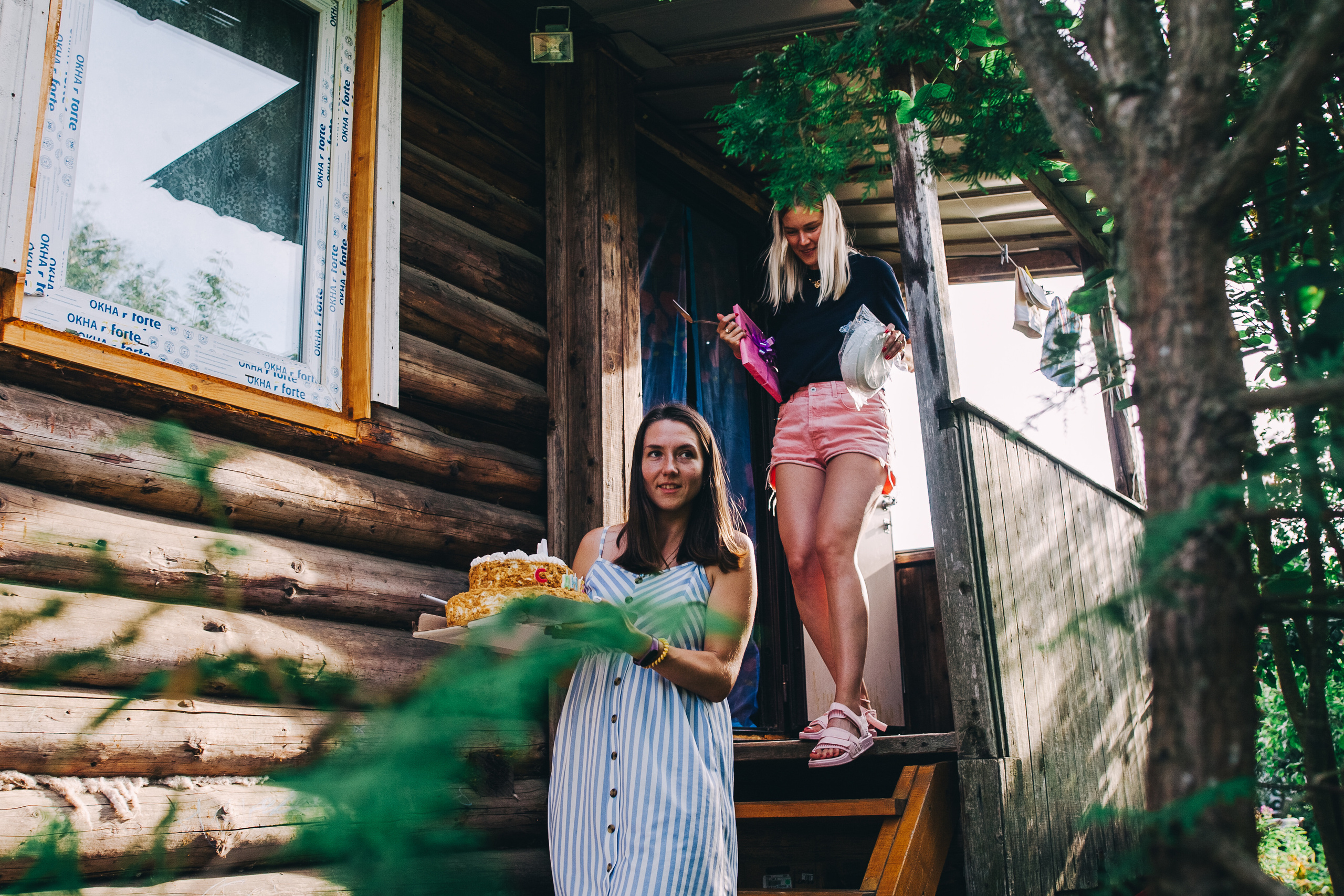 Ульяше 5 лет. Дачный деньрожденский день. Семейный фотограф, фотограф родов, репортажей фотограф в Санкт-Петербу