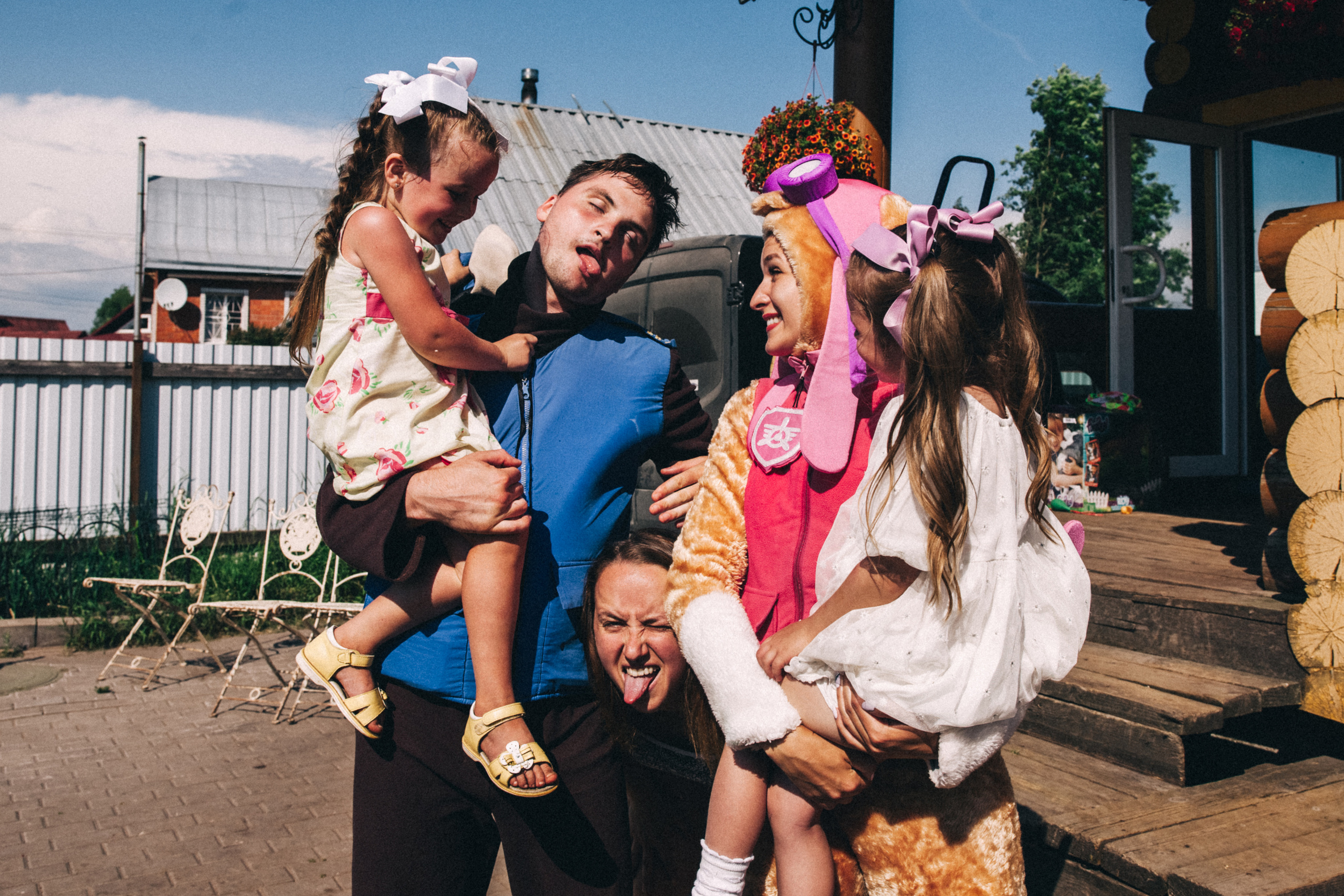 Есении 5 лет. ДР на даче. Семейный фотограф, фотограф родов, репортажей фотограф в Санкт-Петербу