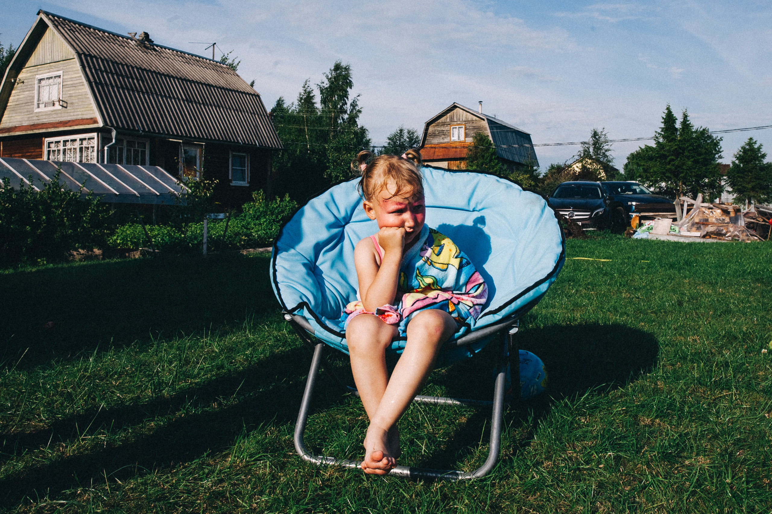 Ульяше 5 лет. Дачный деньрожденский день. Семейный фотограф, фотограф родов, репортажей фотограф в Санкт-Петербу