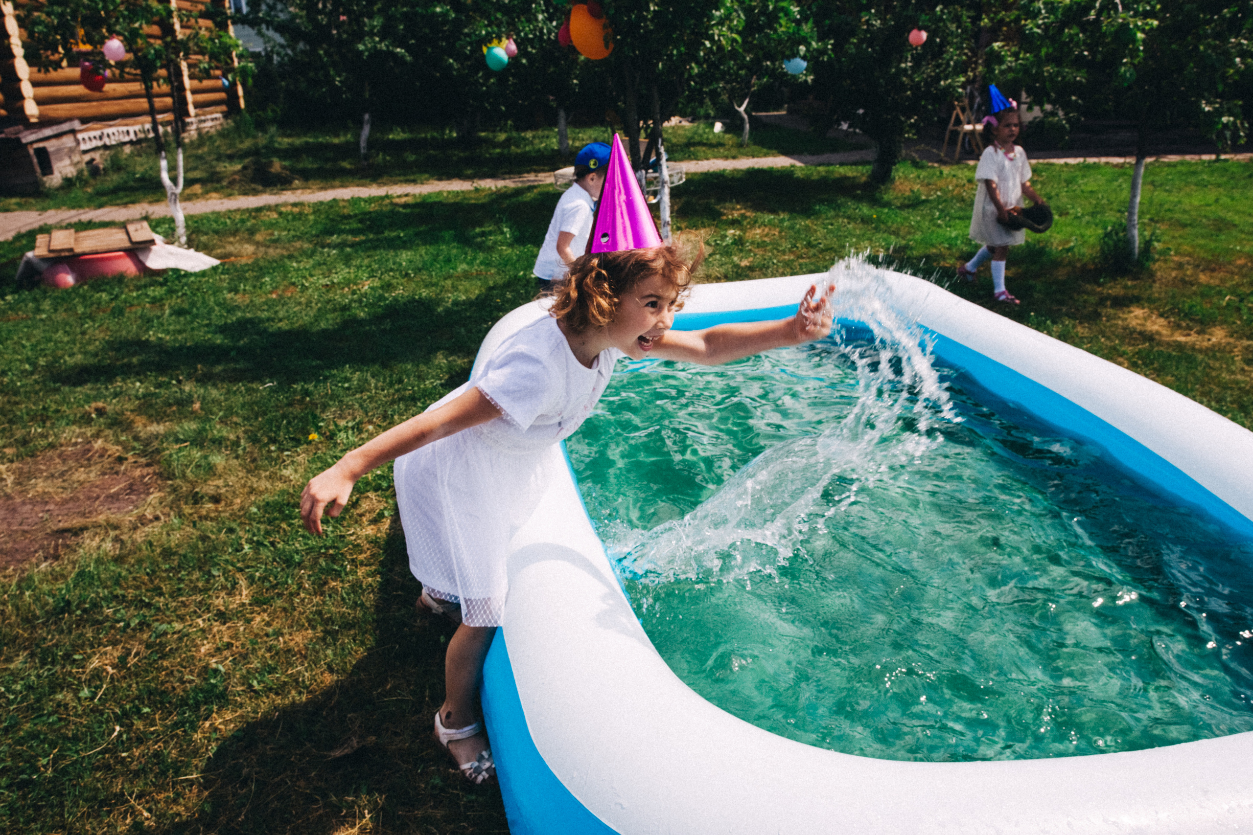 Есении 5 лет. ДР на даче. Семейный фотограф, фотограф родов, репортажей фотограф в Санкт-Петербу