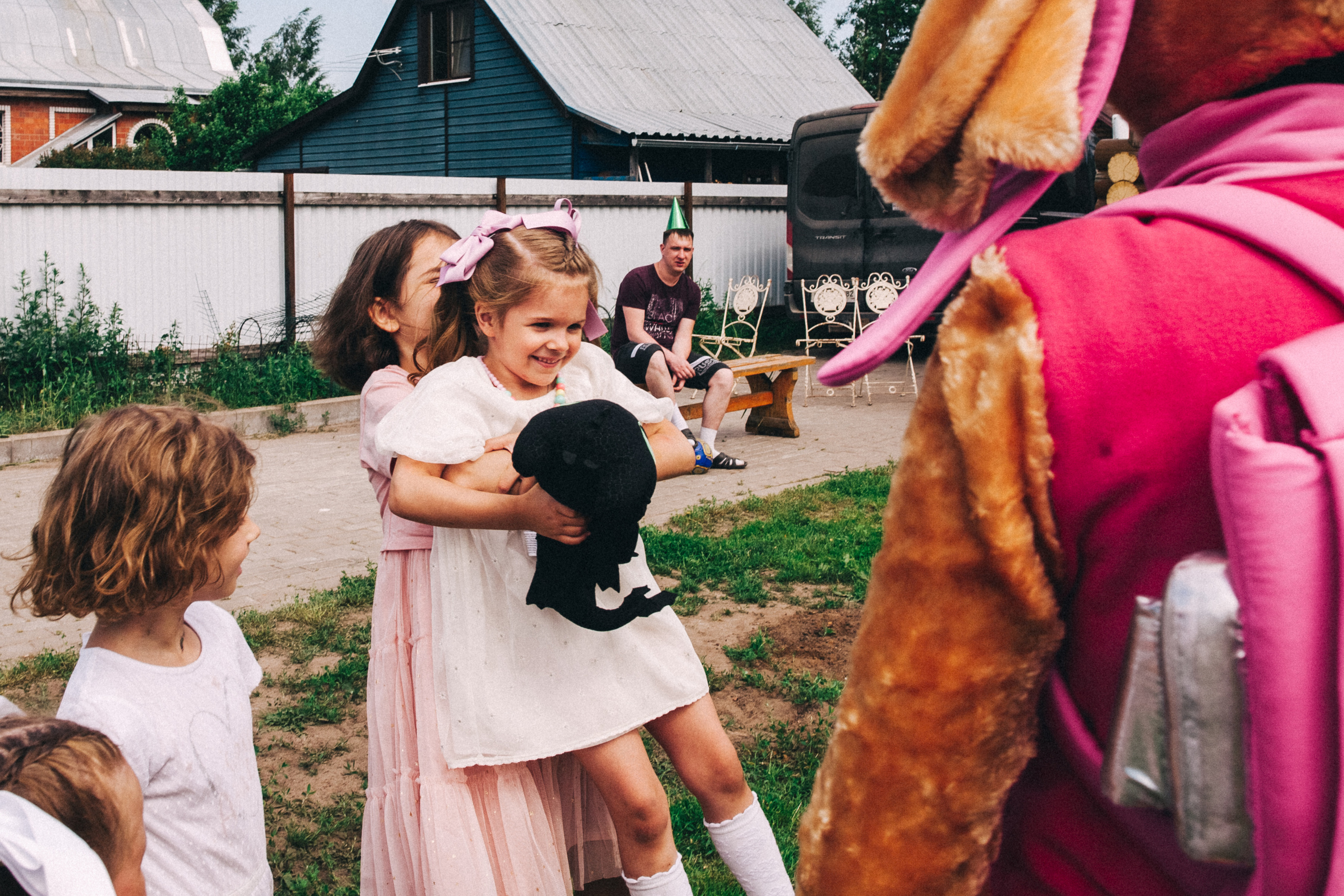 Есении 5 лет. ДР на даче. Семейный фотограф, фотограф родов, репортажей фотограф в Санкт-Петербу