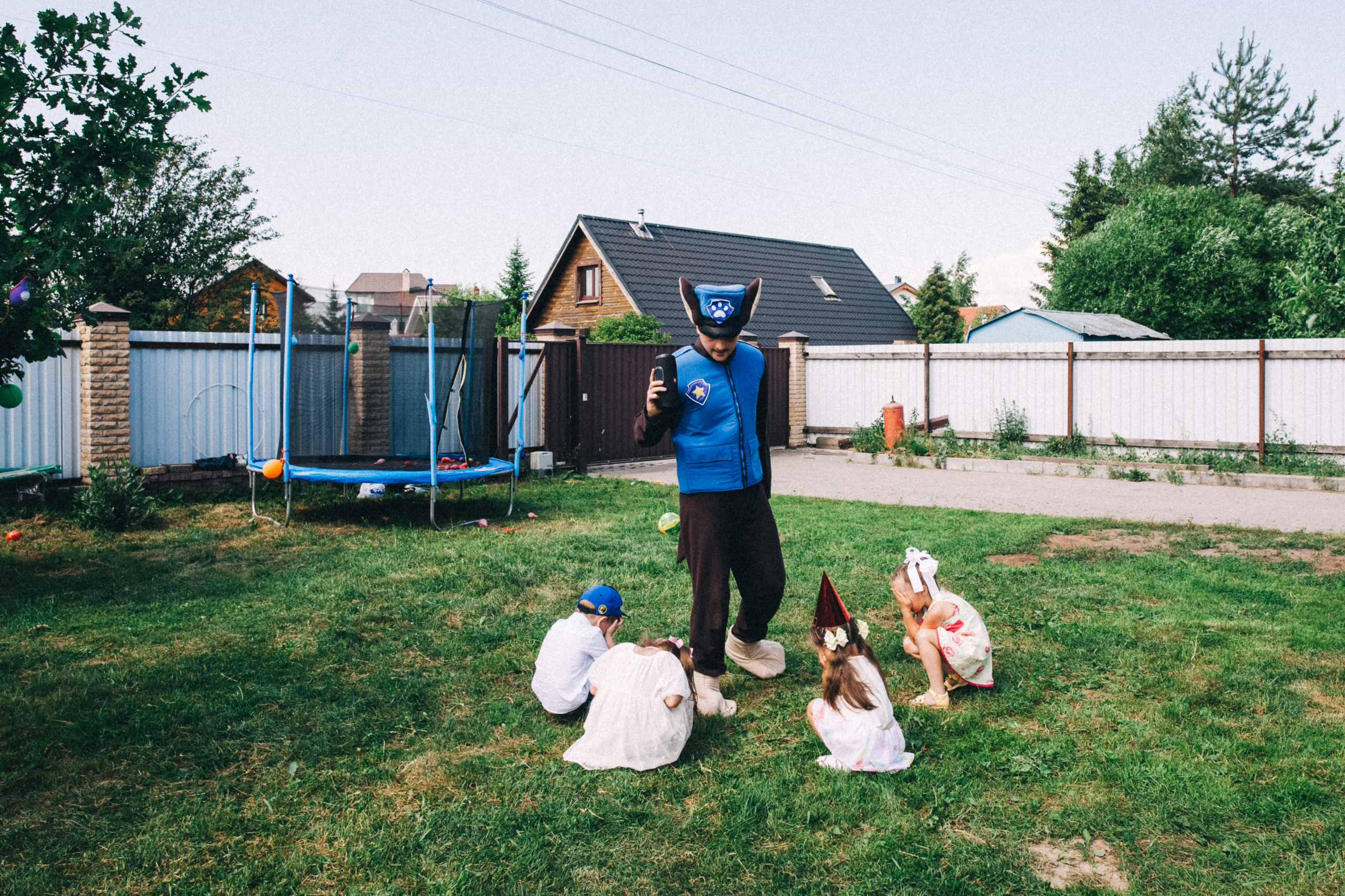 Есении 5 лет. ДР на даче. Семейный фотограф, фотограф родов, репортажей фотограф в Санкт-Петербу