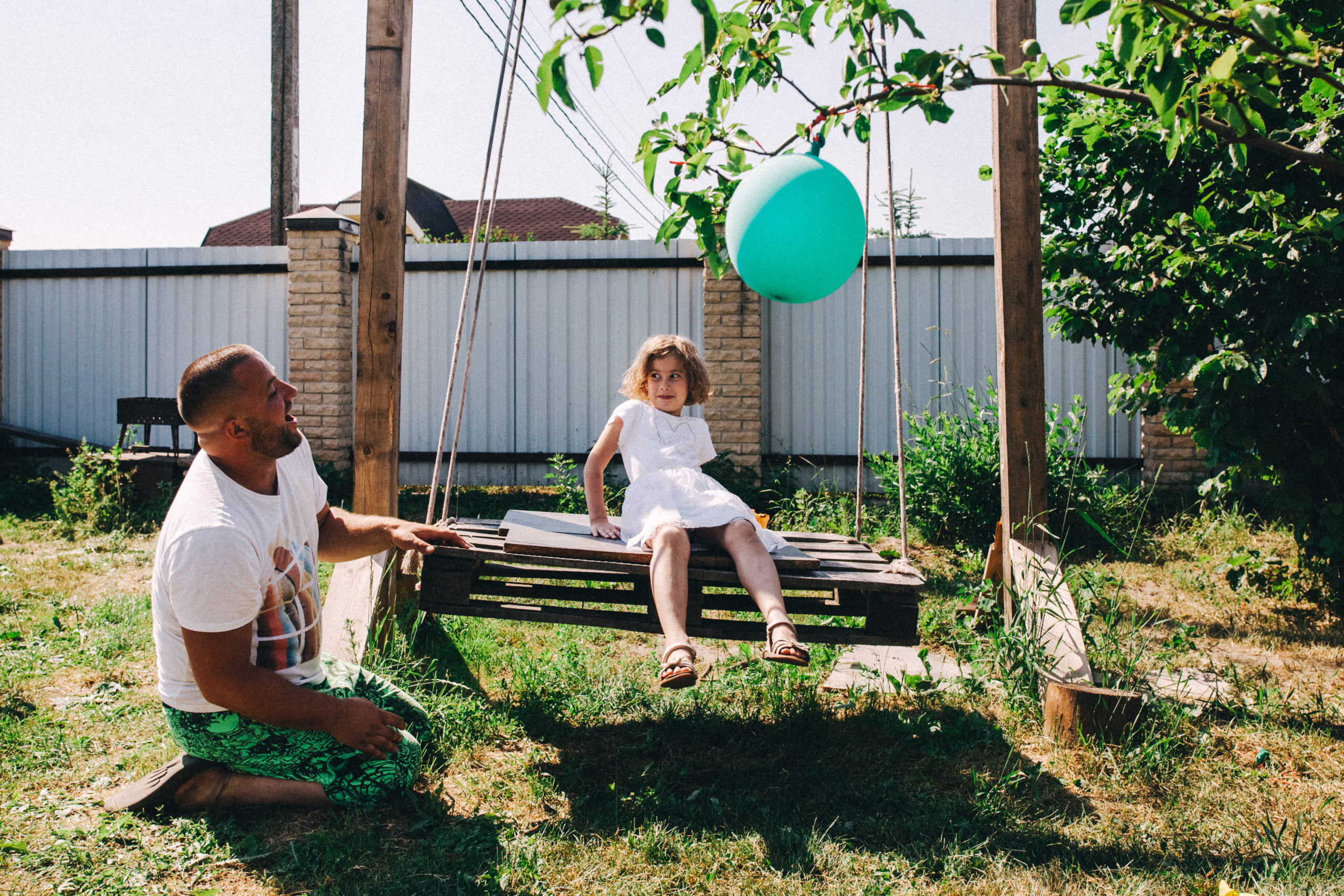 Есении 5 лет. ДР на даче. Семейный фотограф, фотограф родов, репортажей фотограф в Санкт-Петербу